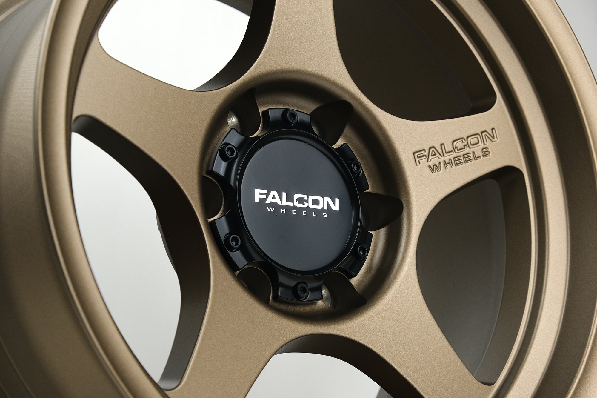 Falcon T-series Center Cap Version 3 Slim - Premium  from Falcon Off-Road Wheels - Just $20! Shop now at Falcon Off-Road Wheels 