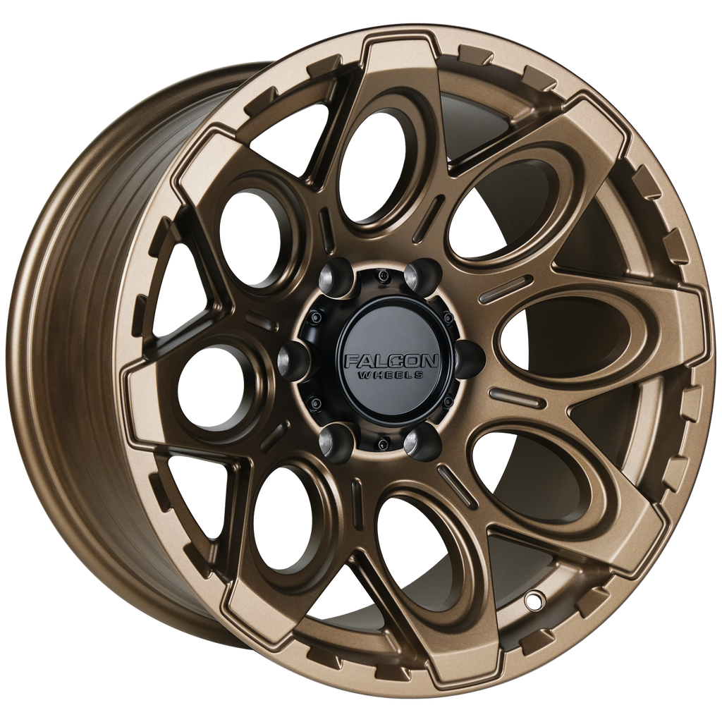T6 - Matte Bronze 17x9 | Best Price in 2025 at Falcon Off-Road Wheels