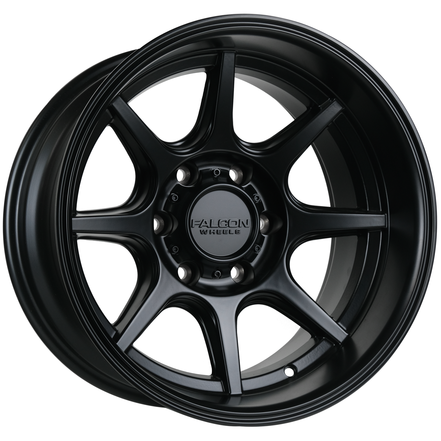 T8 "Seeker"- Matte Black 17x9 - Premium Wheels from Falcon Off-Road Wheels - Just $335! Shop now at Falcon Off-Road Wheels