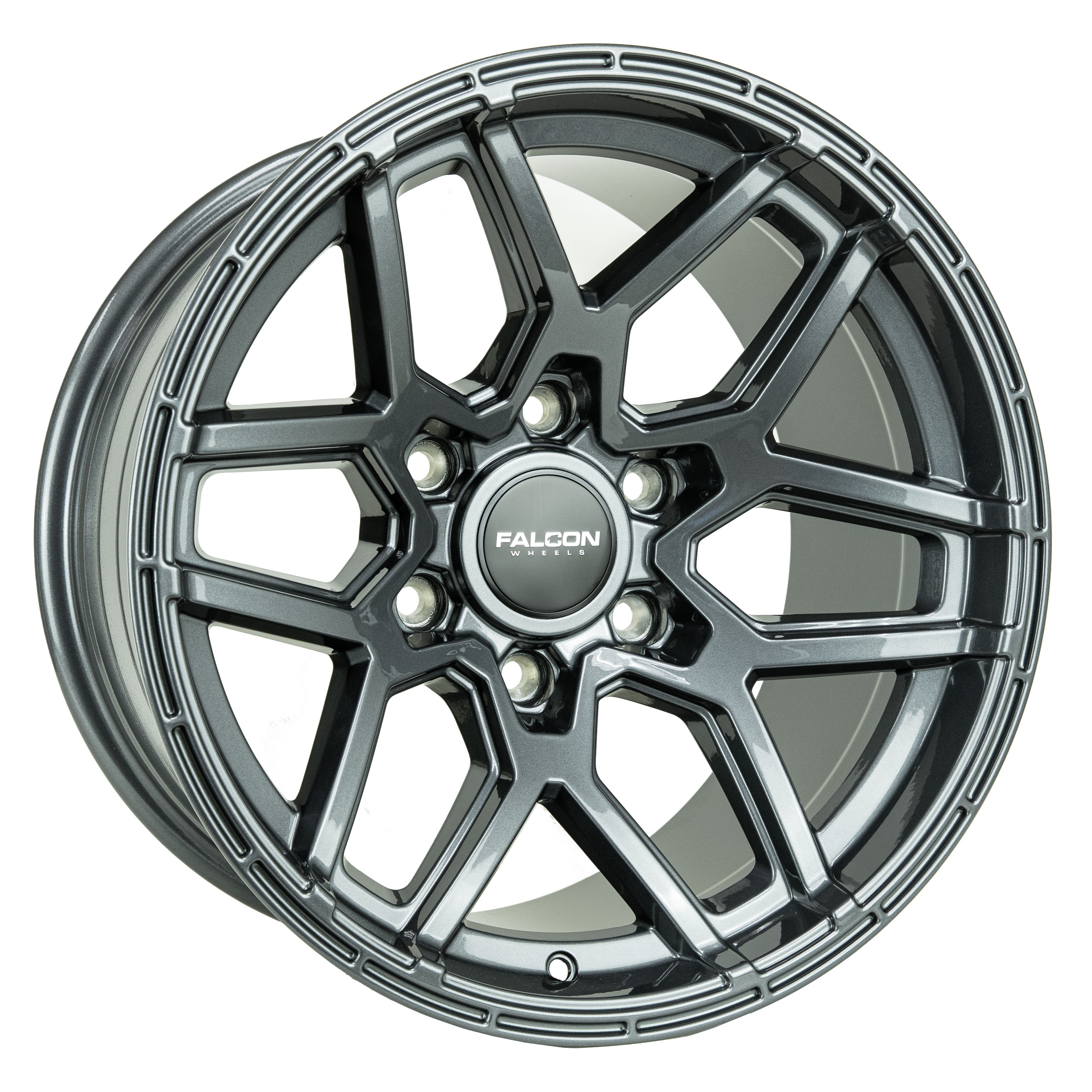 T9 Atlas -Gloss Gunmetal 17x9 - Premium Wheels from Falcon Off-Road Wheels - Just $335! Shop now at Falcon Off-Road Wheels