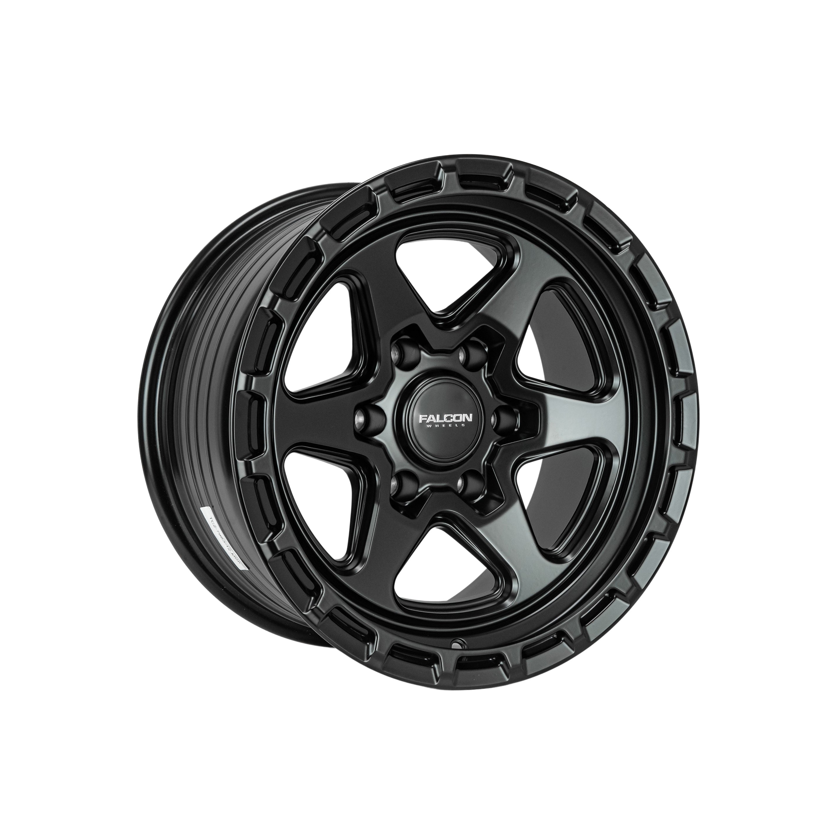 TC2 Combat - Matte Black 17x9