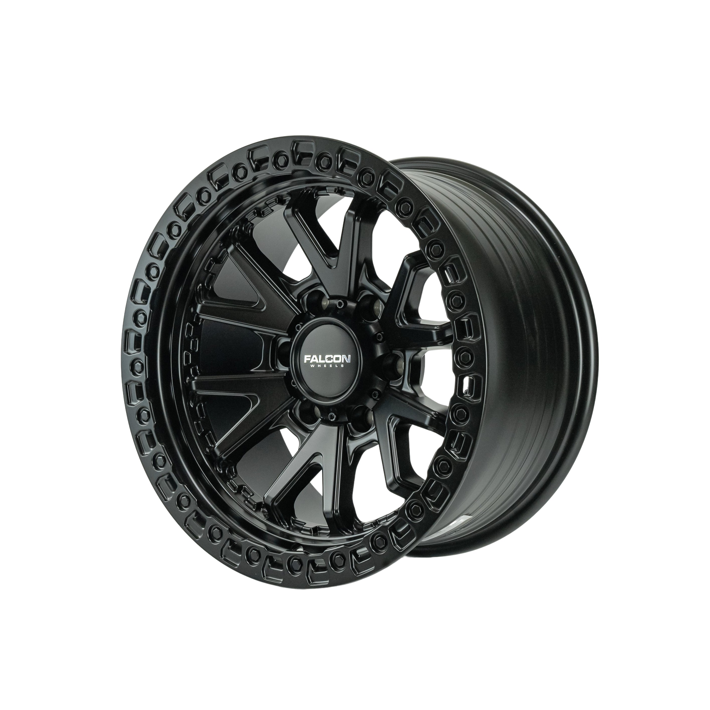 TC3 Chaos - Matte Black 17x9
