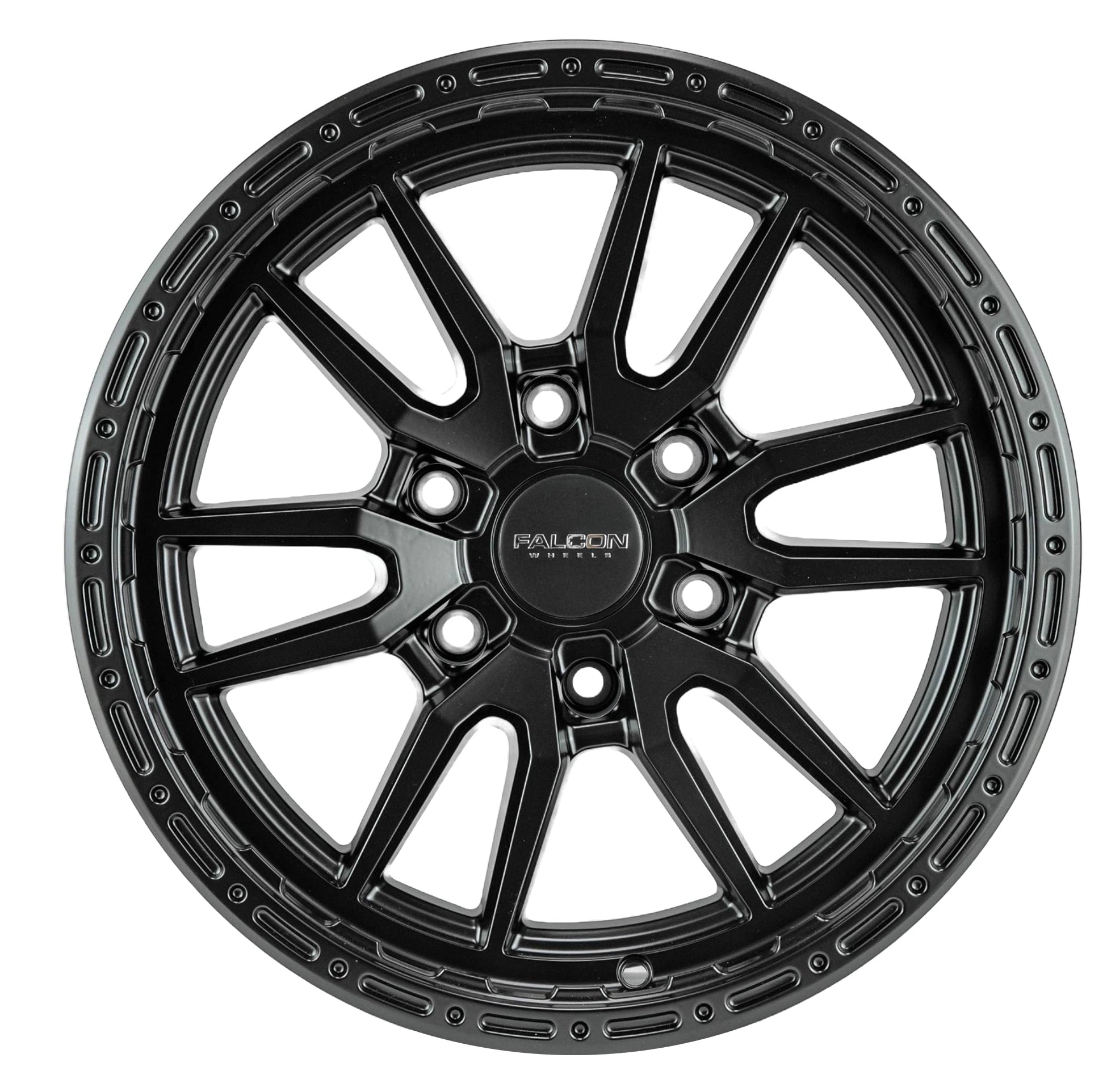 TC4 Ares- Matte Black 17x9