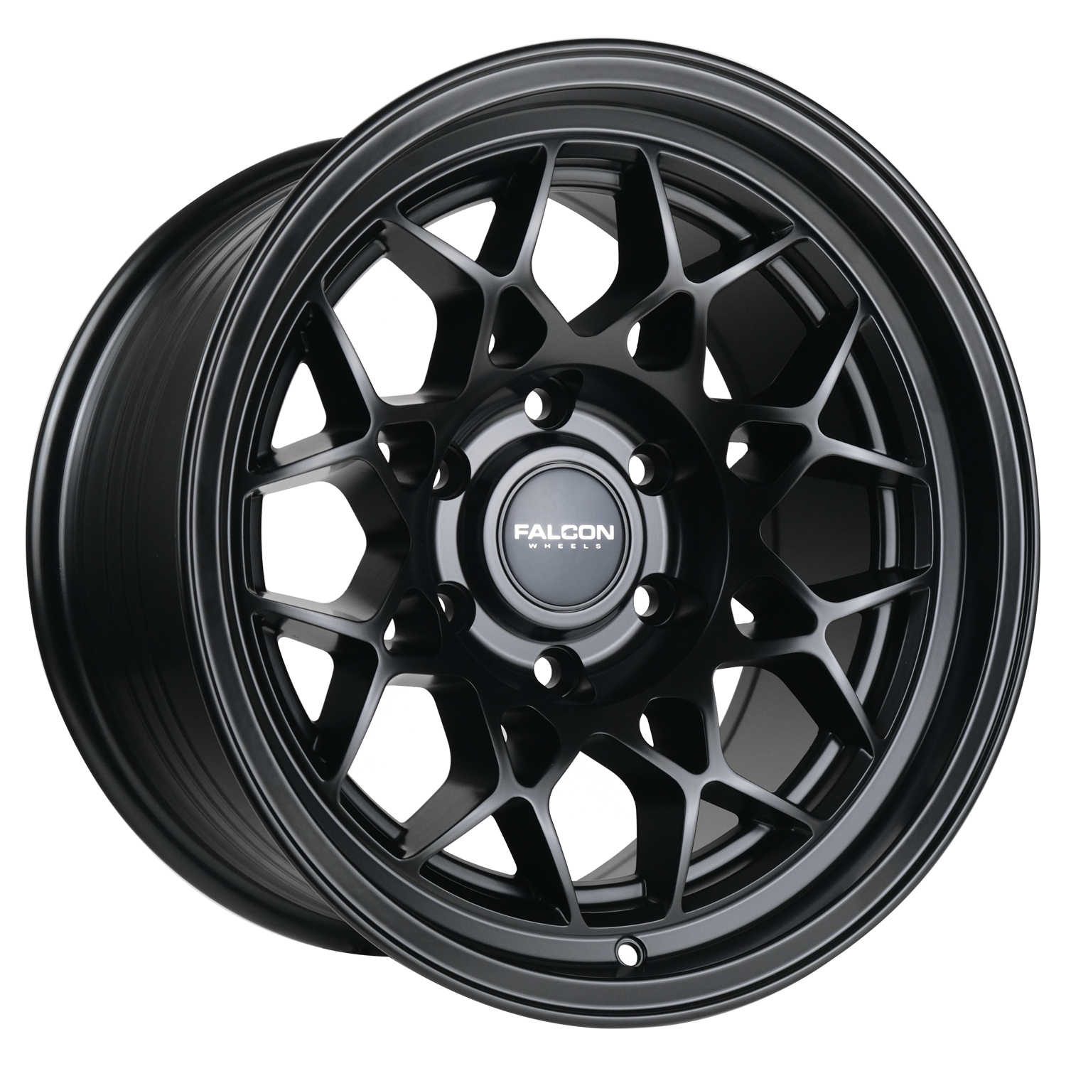TX3 - EVO Matte Black 17x9 - Premium Wheels from Falcon Off-Road Wheels - Just $345! Shop now at Falcon Off-Road Wheels
