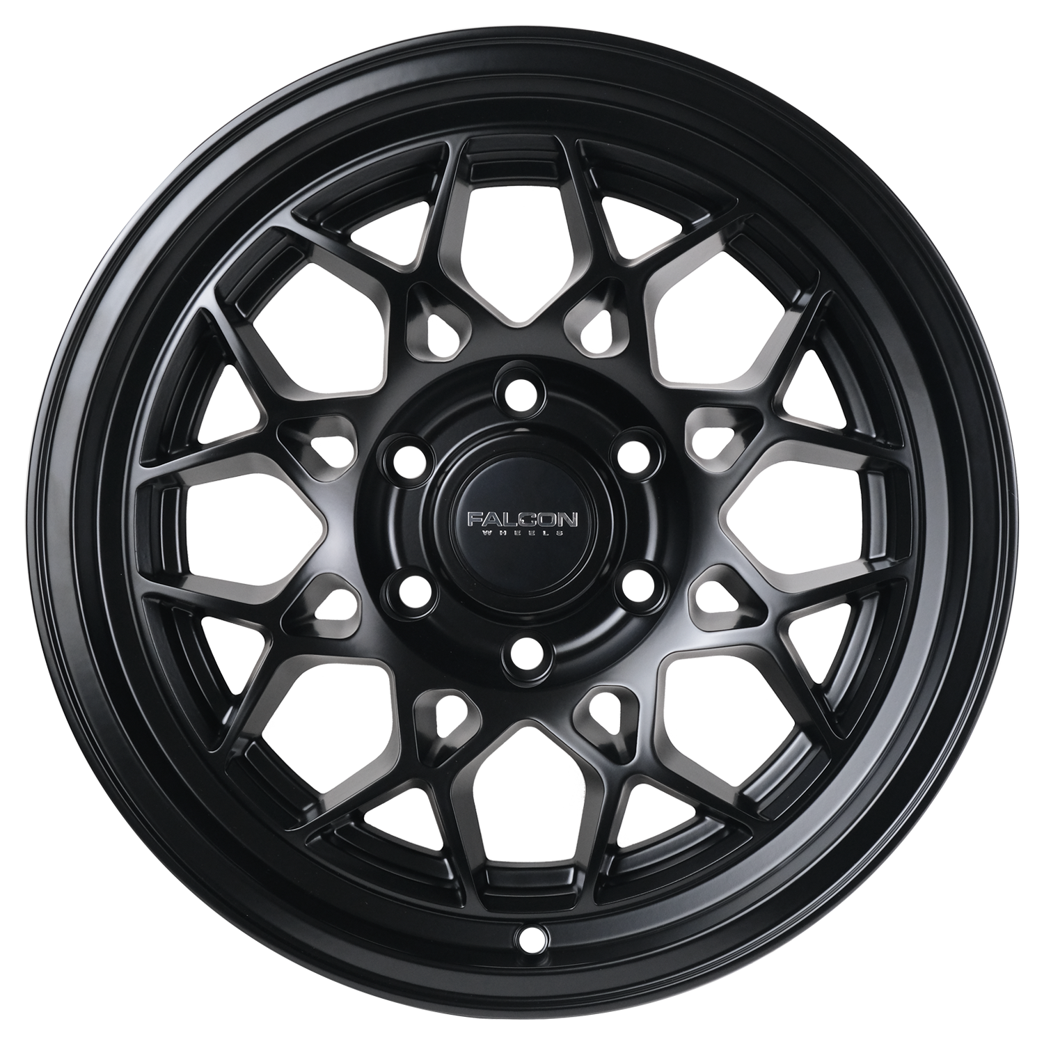 TX3 - EVO Matte Black 17x9 - Premium Wheels from Falcon Off-Road Wheels - Just $345! Shop now at Falcon Off-Road Wheels