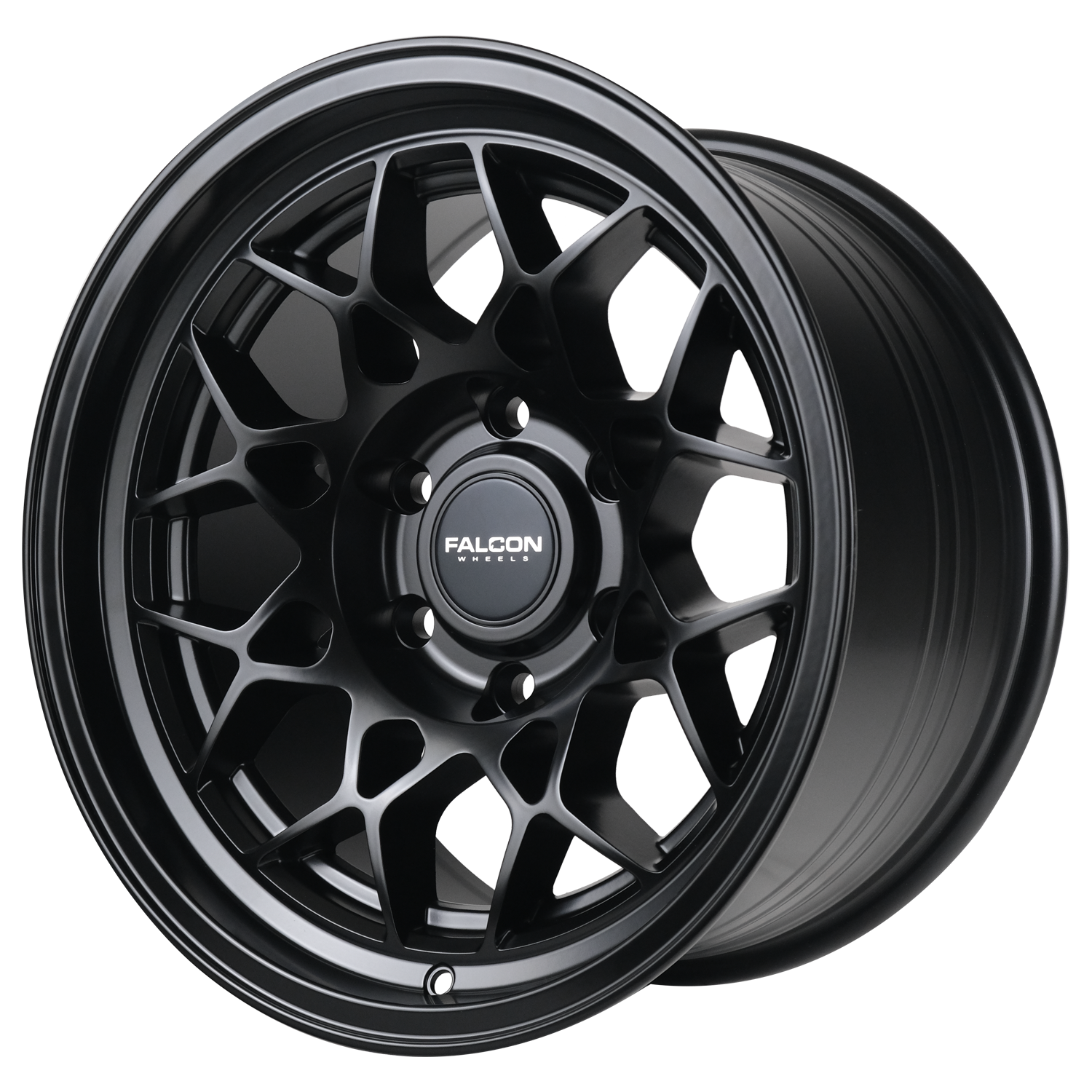 TX3 - EVO Matte Black 17x9 - Premium Wheels from Falcon Off-Road Wheels - Just $345! Shop now at Falcon Off-Road Wheels