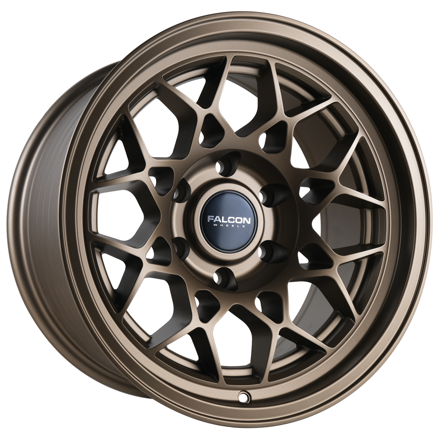 TX3 - EVO Matte Bronze 17x9 - Premium Wheels from Falcon Off-Road Wheels - Just $345! Shop now at Falcon Off-Road Wheels