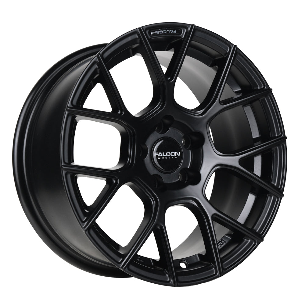 V3 - Matte Black 15x7 - Premium  from Falcon Off-Road Wheels - Just $200! Shop now at Falcon Off-Road Wheels 