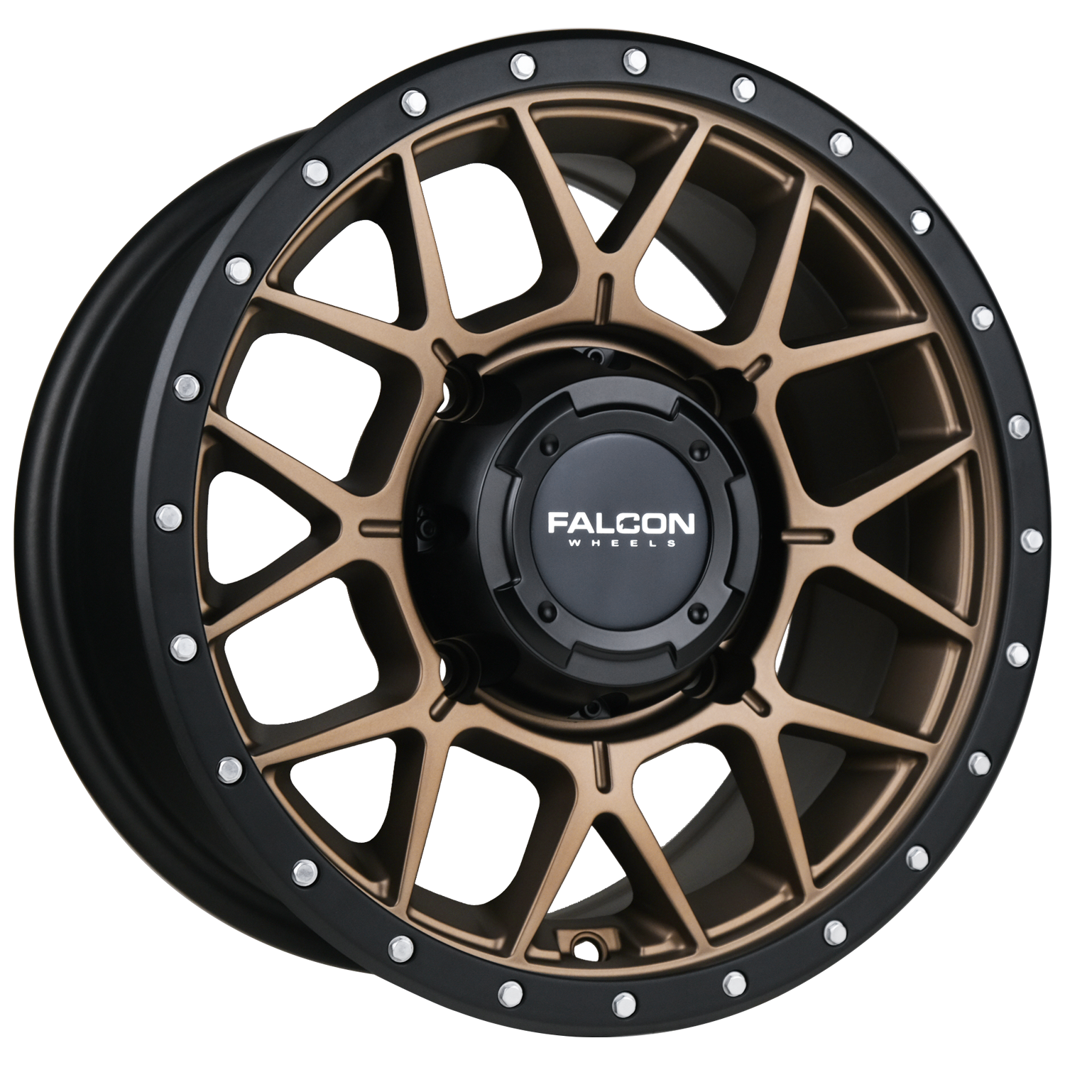 X1 - Matte Bronze 14x7 - Premium  from Falcon Off-Road Wheels - Just $147! Shop now at Falcon Off-Road Wheels 