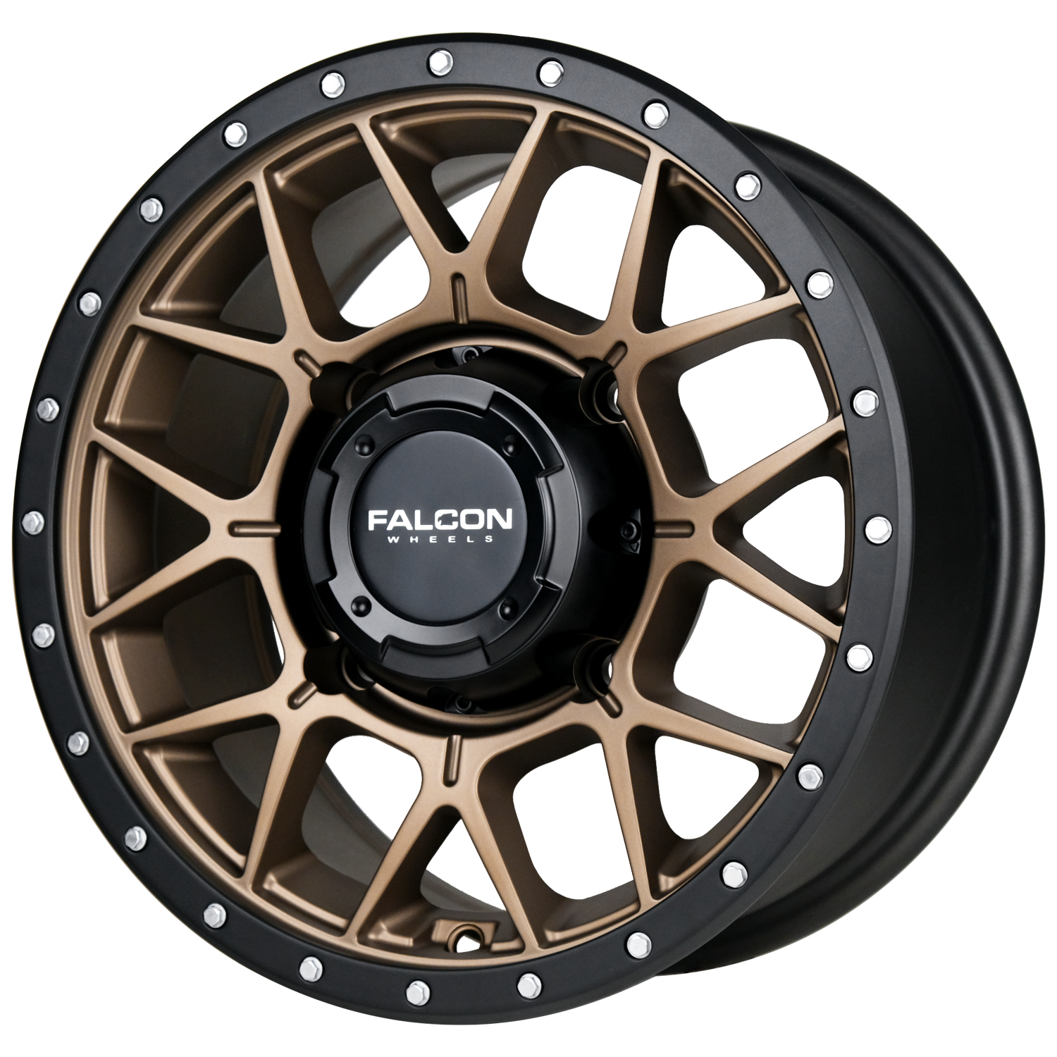 X1 - Matte Bronze 14x7 - Premium from Falcon Off-Road Wheels - Just $160! Shop now at Falcon Off-Road Wheels