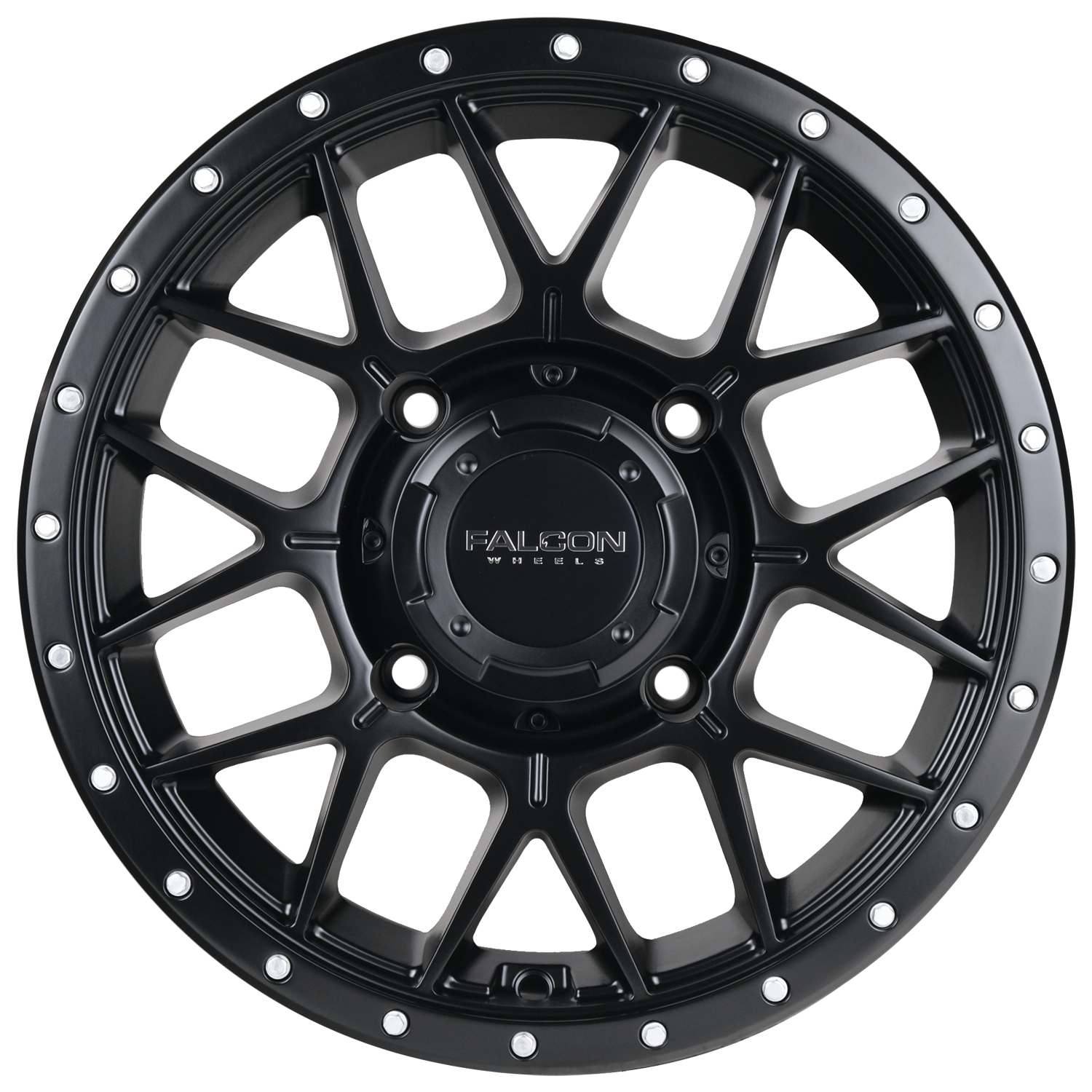 X1 - Matte Black 15x7 - Premium from Falcon Off-Road Wheels - Just $190! Shop now at Falcon Off-Road Wheels