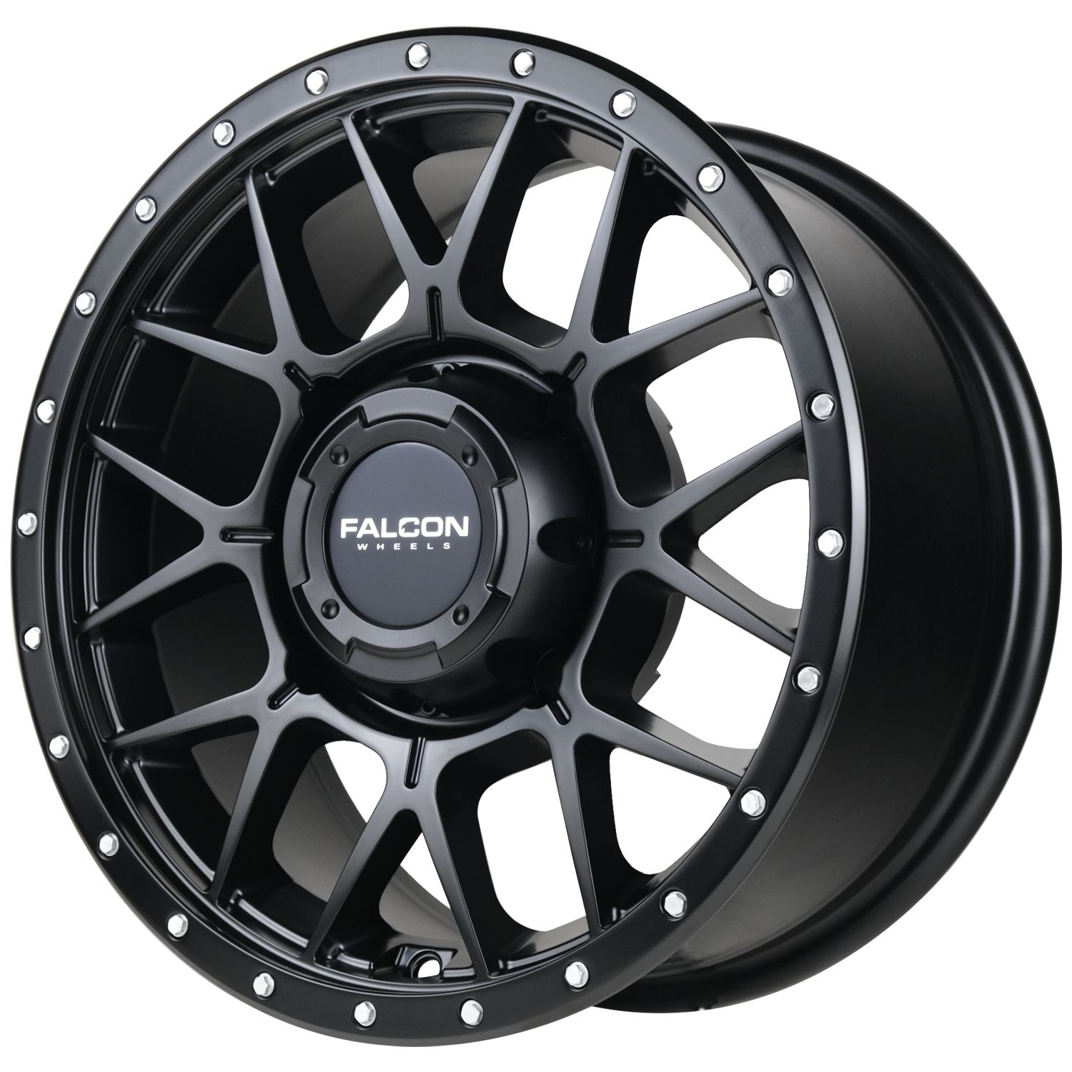 X1 - Matte Black 14x7 - Premium  from Falcon Off-Road Wheels - Just $147! Shop now at Falcon Off-Road Wheels 