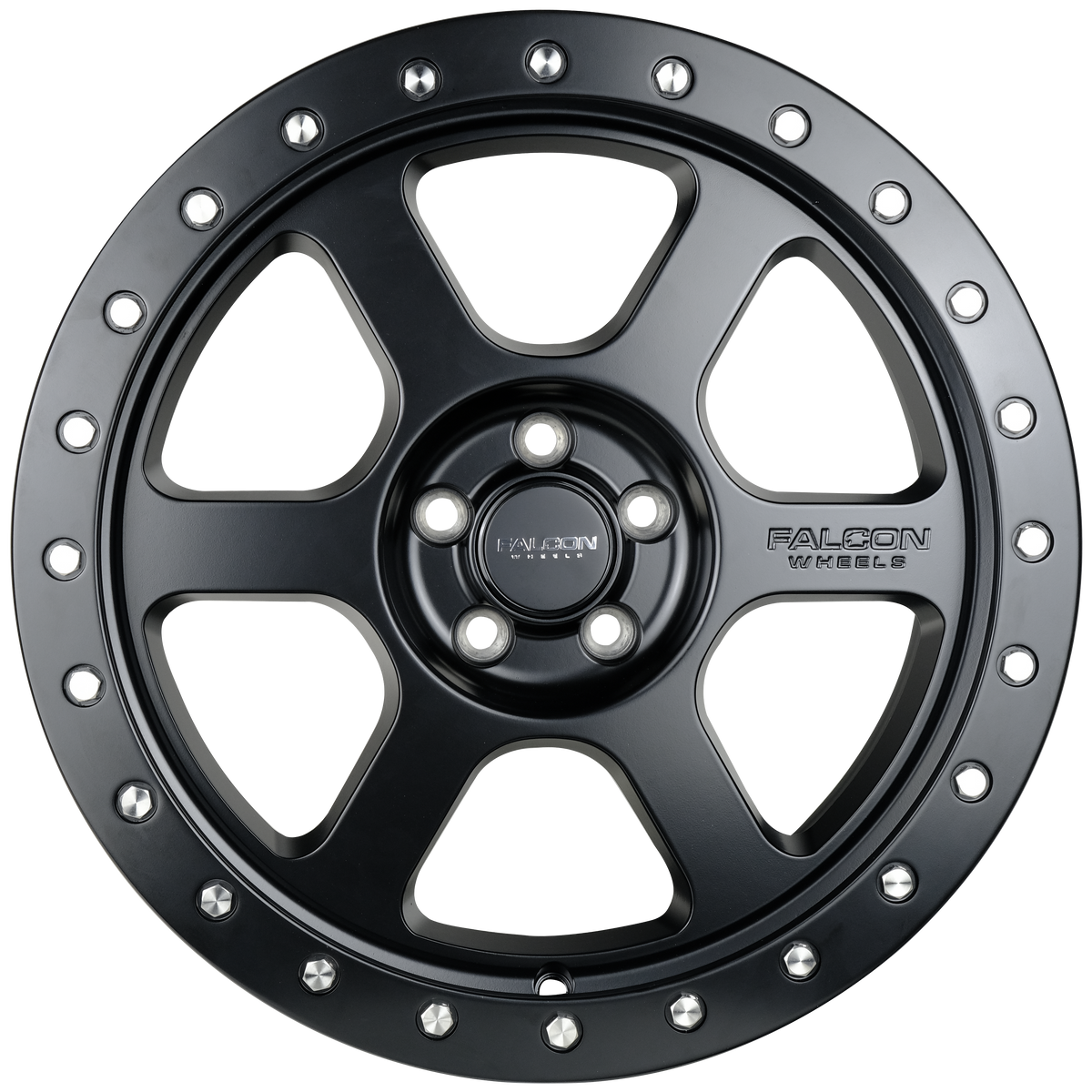 V1 - Matte Black 17x8 - Premium from Falcon Off-Road Wheels - Just $290! Shop now at Falcon Off-Road Wheels