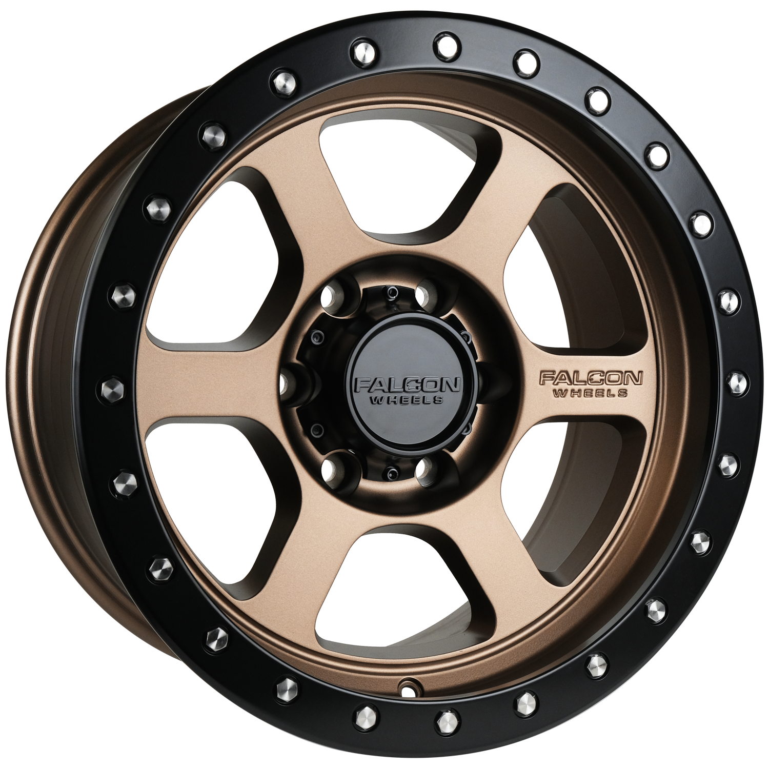 T1 - Matte Bronze 17x9 - Premium Wheels from Falcon Off-Road Wheels  - Just $255! Shop now at Falcon Off-Road Wheels 