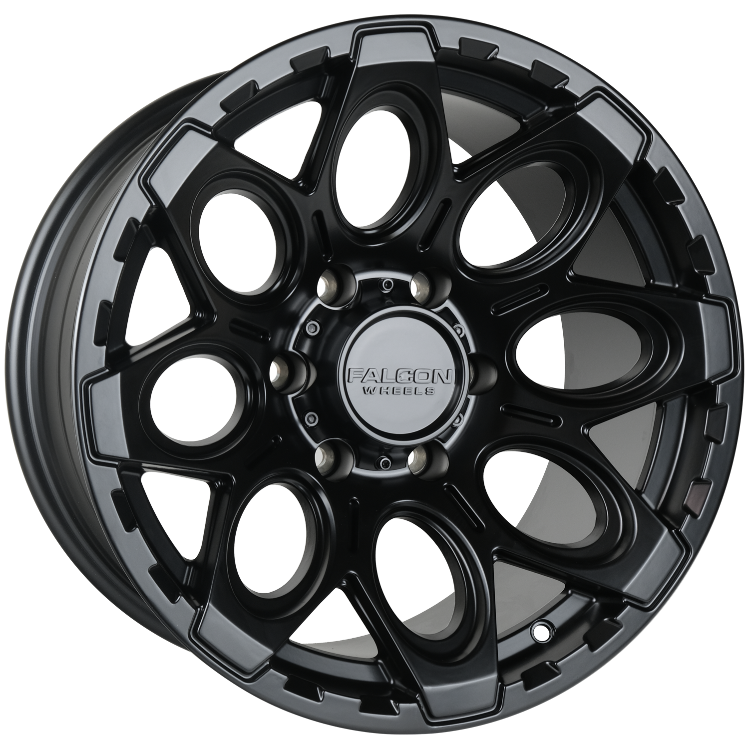 T6 - Matte Black 17x9 - Premium Wheels from Falcon Off-Road Wheels - Just $270! Shop now at Falcon Off-Road Wheels
