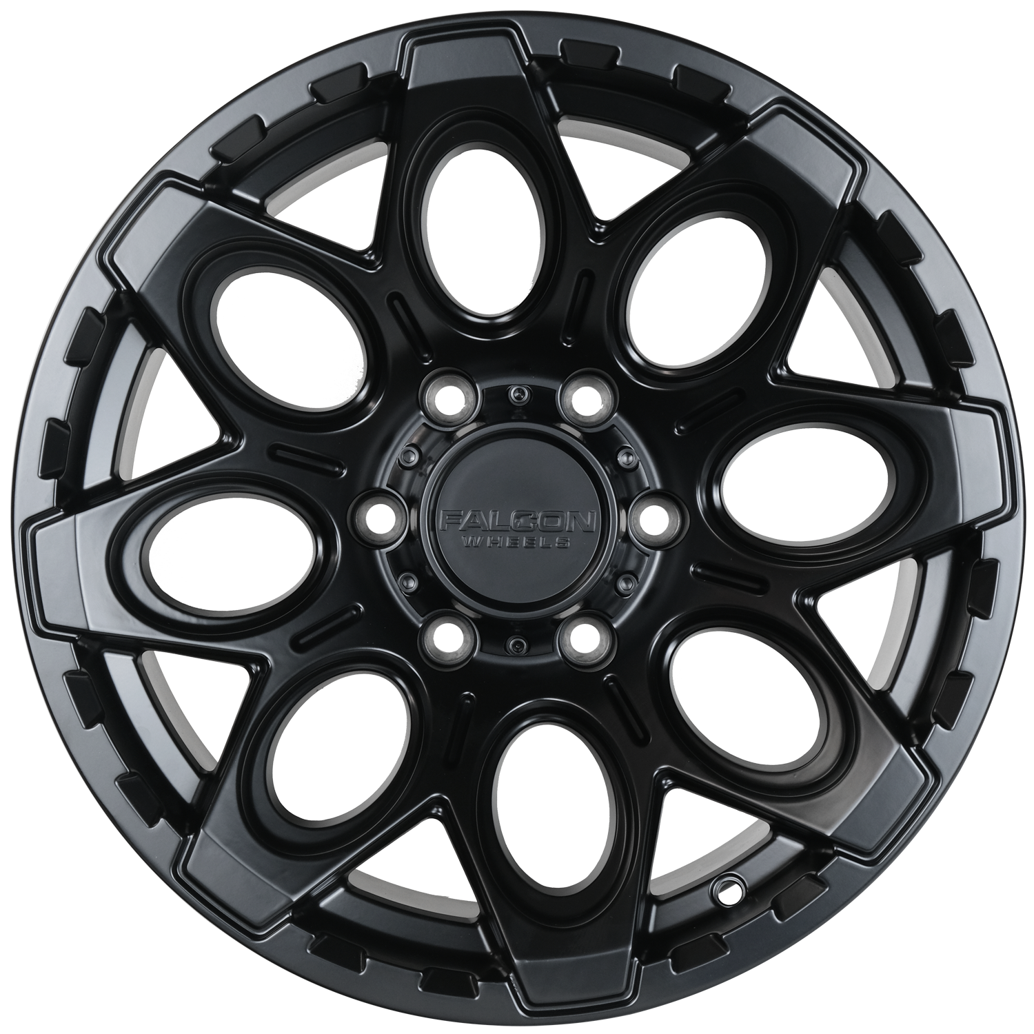 T6 - Matte Black 17x9 - Premium Wheels from Falcon Off-Road Wheels - Just $270! Shop now at Falcon Off-Road Wheels
