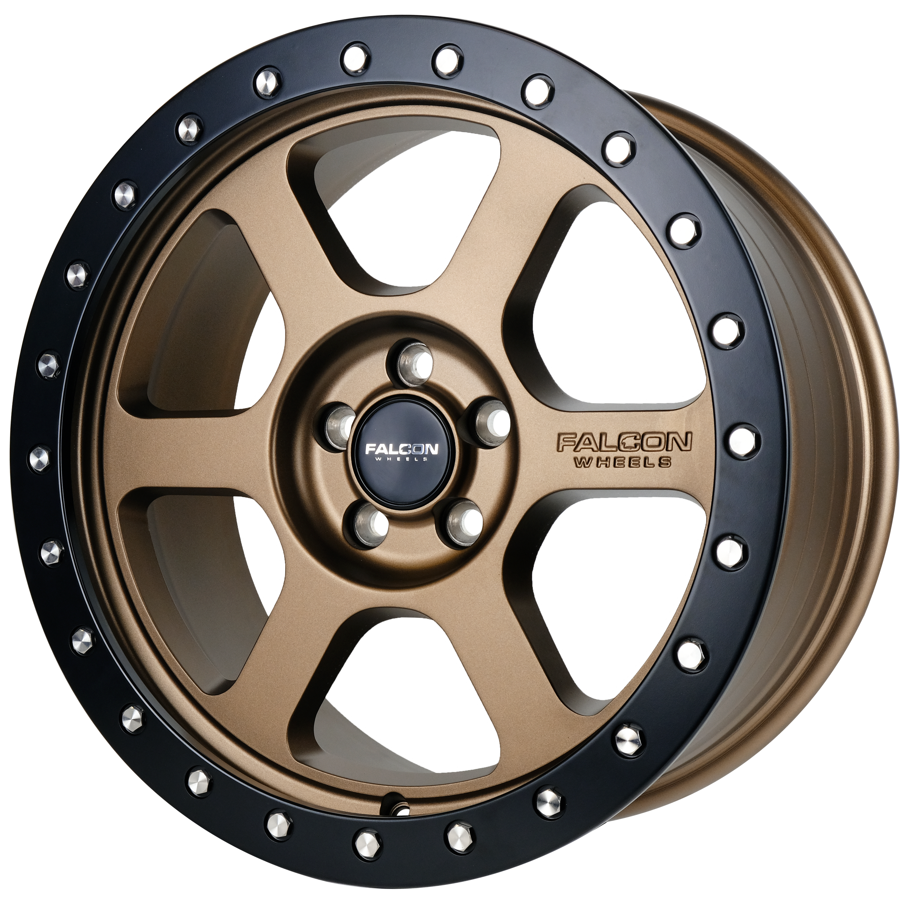 V1 - Matte Bronze 17x8 - Premium  from Falcon Off-Road Wheels - Just $260! Shop now at Falcon Off-Road Wheels 