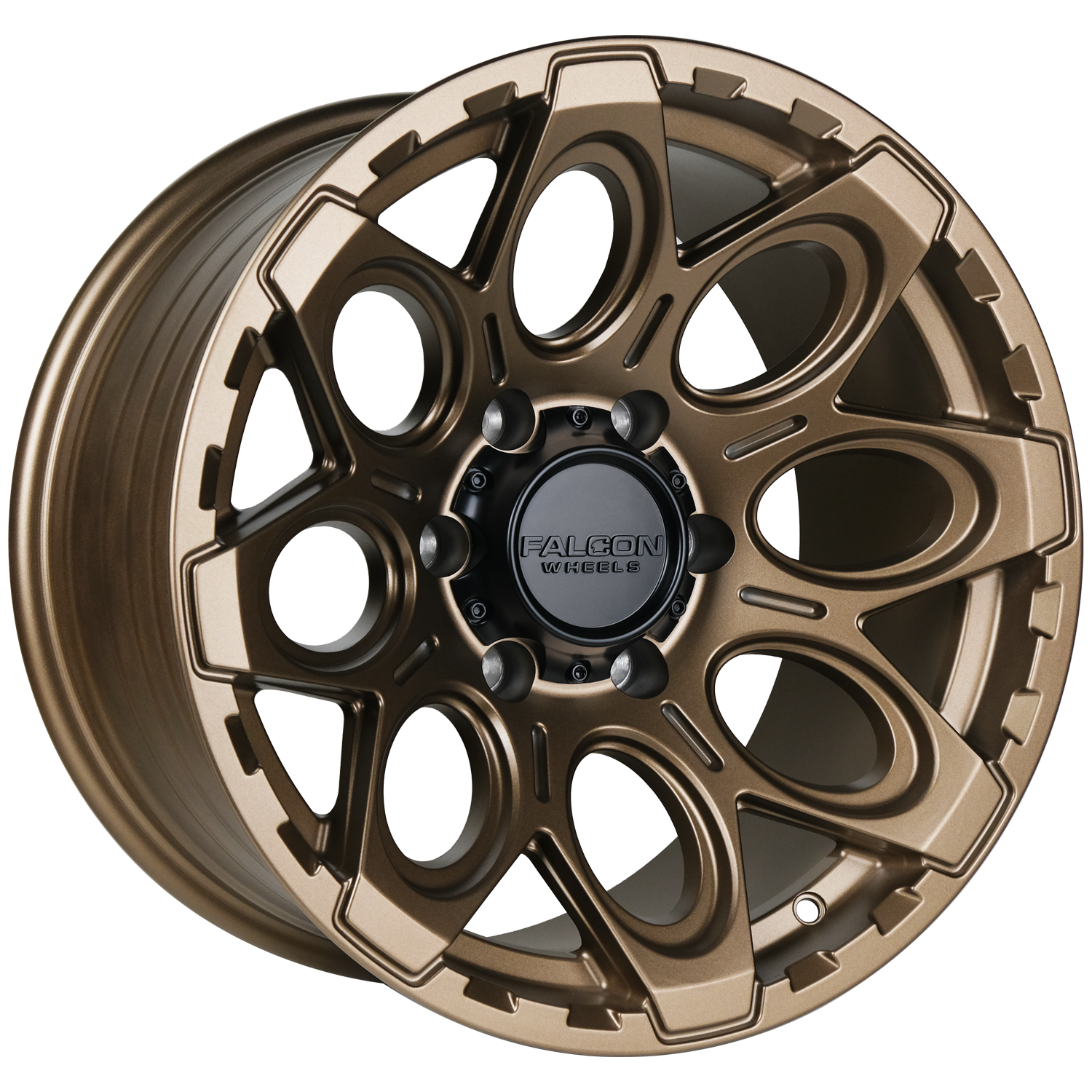 T6 - Matte Bronze 17x9 - Premium Wheels from Falcon Off-Road Wheels - Just $270! Shop now at Falcon Off-Road Wheels