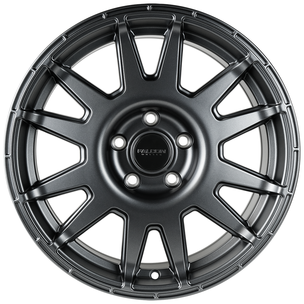V2 - Matte Gunmetal 17x8 - Premium from Falcon Off-Road Wheels - Just $240.00! Shop now at Falcon Off-Road Wheels