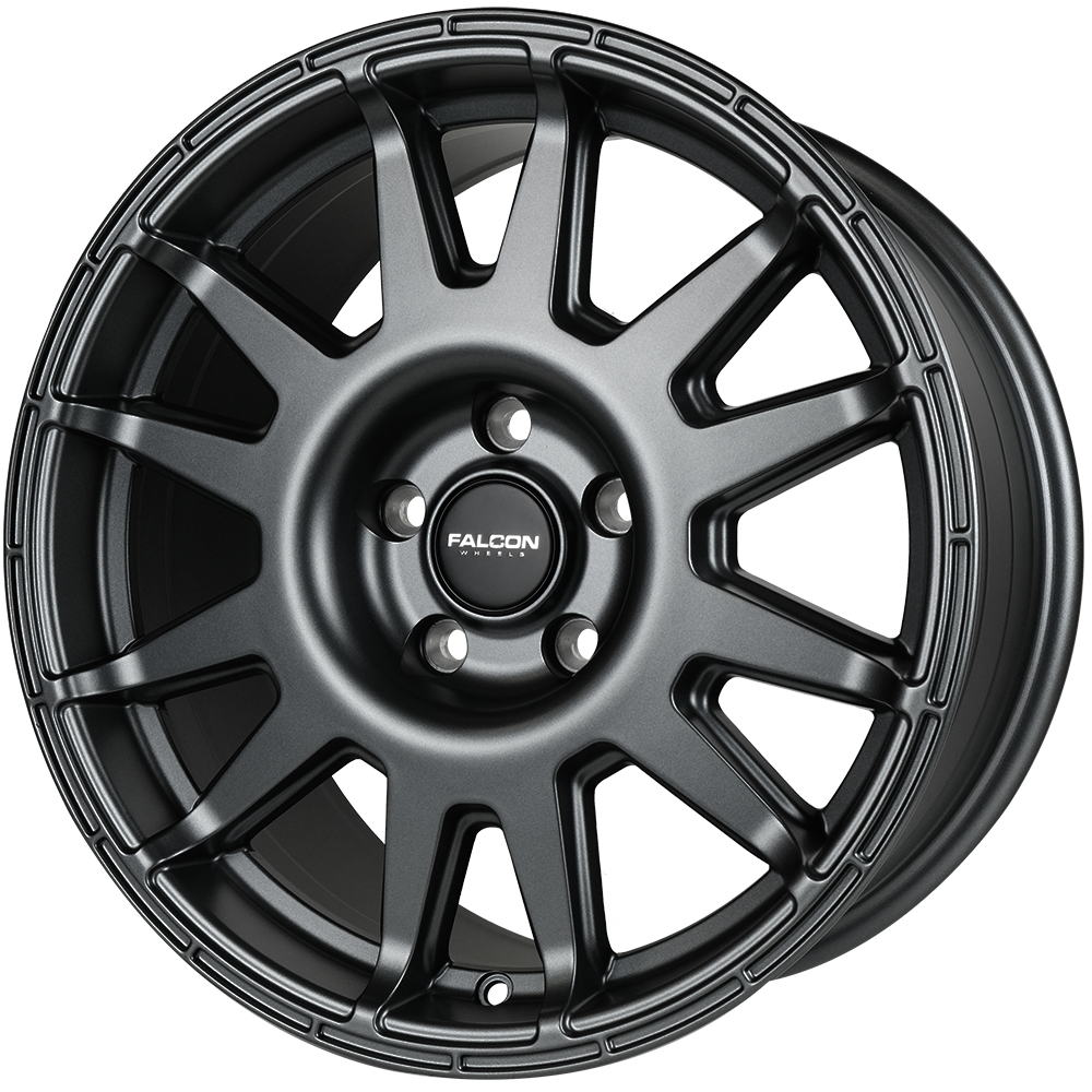 V2 - Matte Gunmetal 17x8 - Premium from Falcon Off-Road Wheels - Just $240.00! Shop now at Falcon Off-Road Wheels
