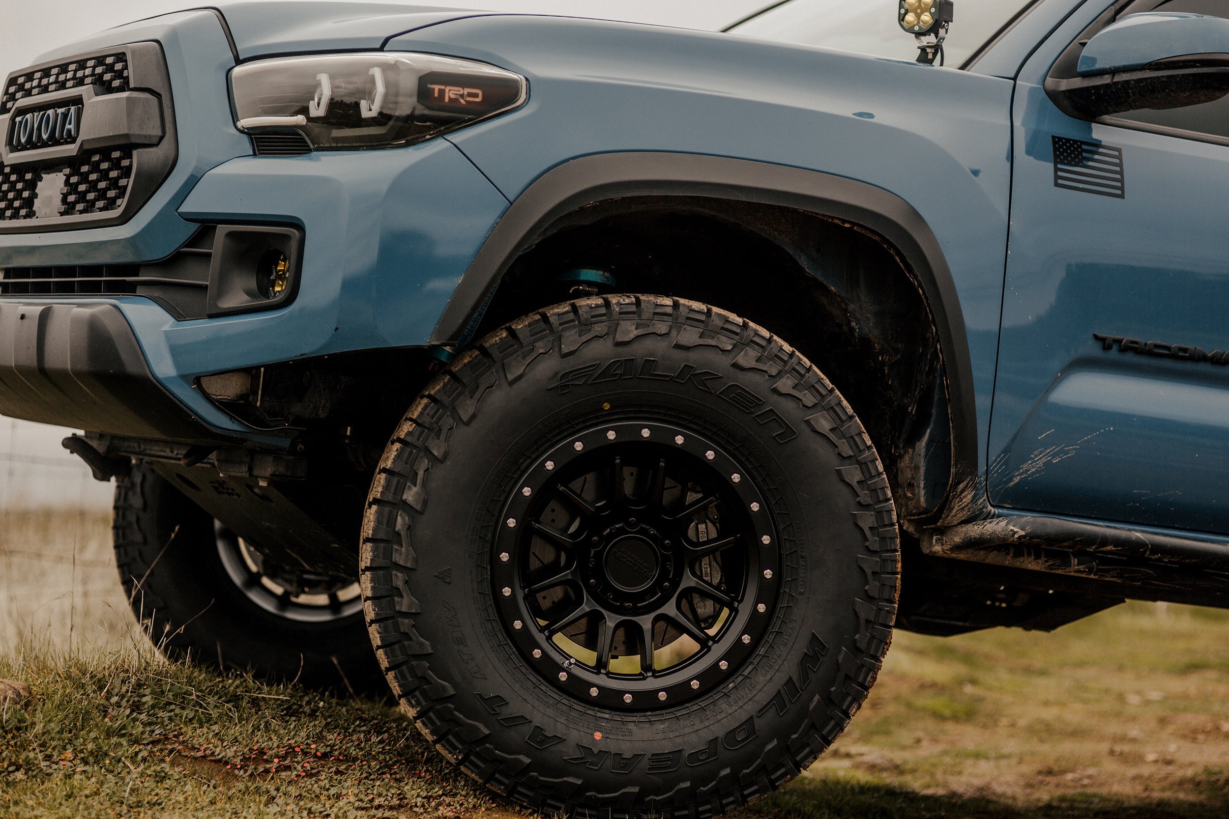 T7 - Matte Black 17x9 - Premium Wheels from Falcon Off-Road Wheels - Just $295! Shop now at Falcon Off-Road Wheels 