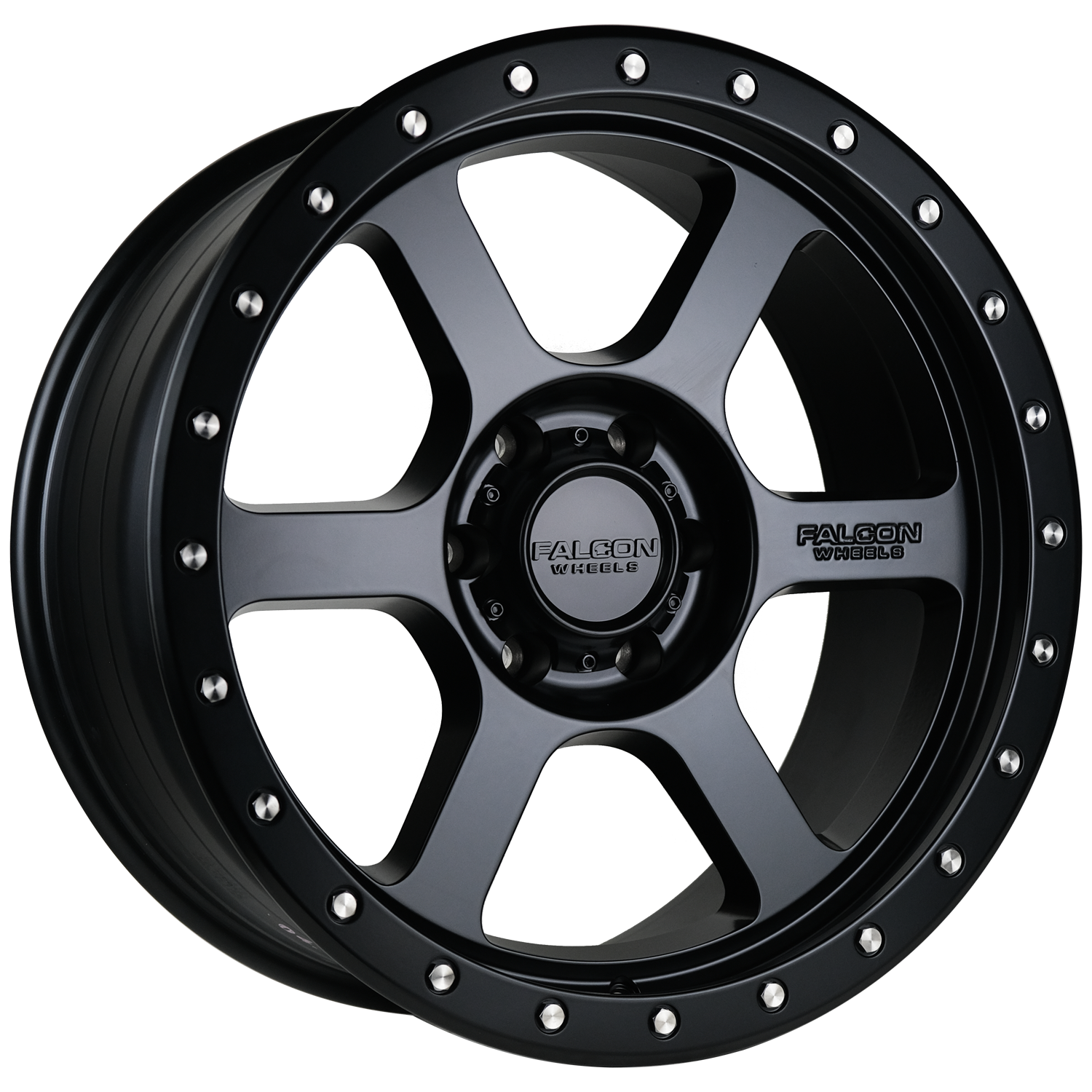 T1 - Matte Black - Premium Wheels from Falcon Off-Road Wheels - Just $206.50! Shop now at Falcon Off-Road Wheels