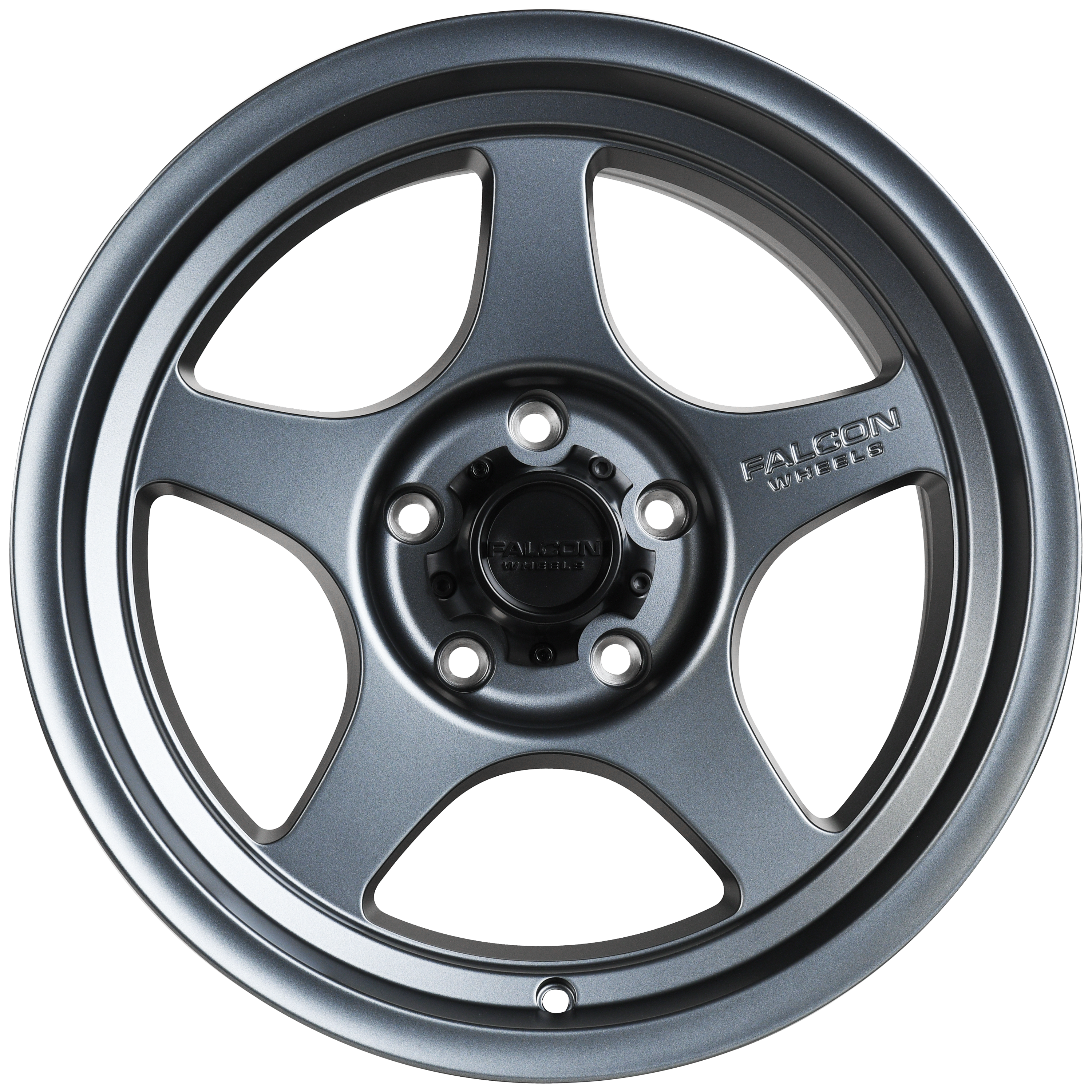 T2 - Matte Gunmetal 17x9 - Premium Wheels from Falcon Off-Road Wheels - Just $270! Shop now at Falcon Off-Road Wheels 