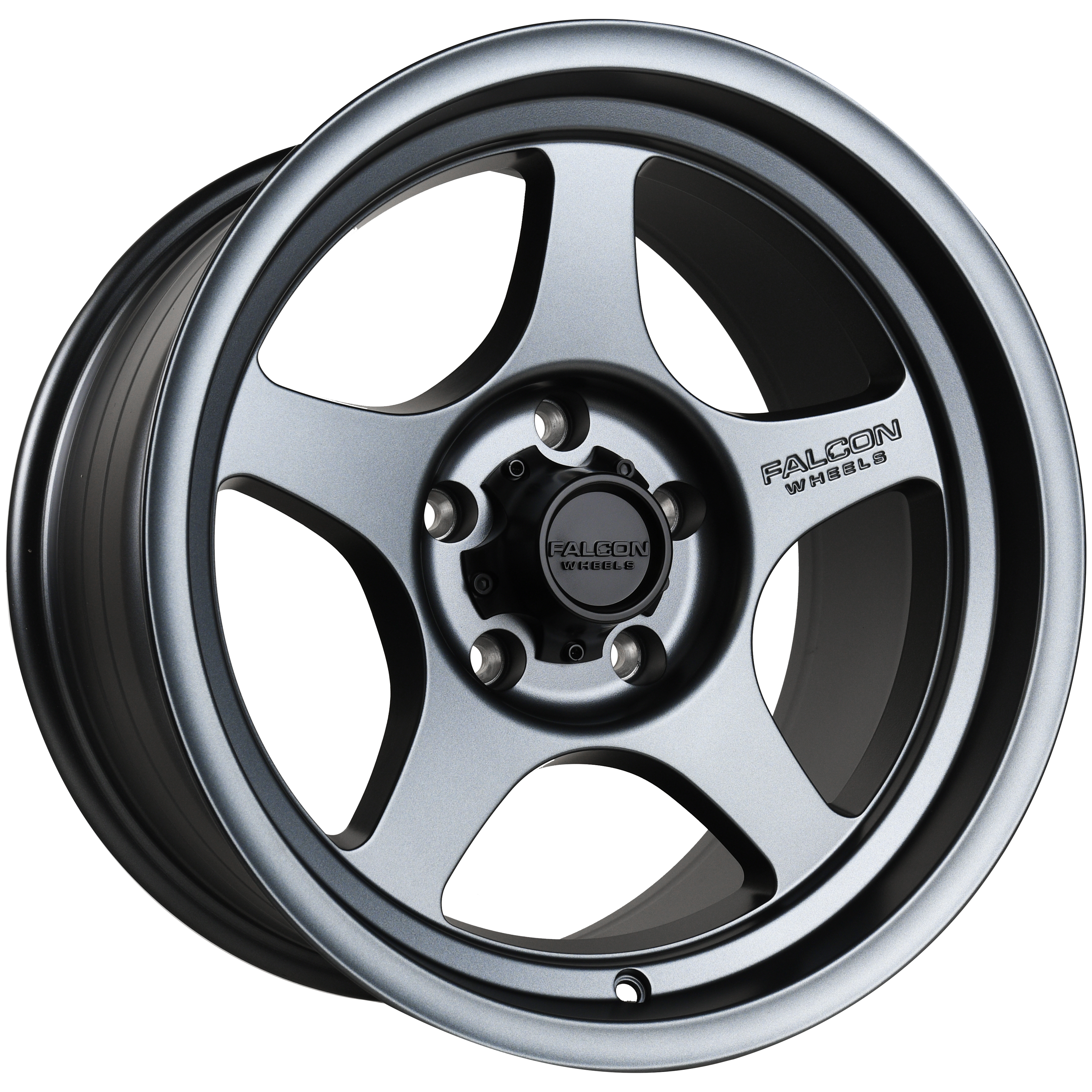 T2 - Matte Gunmetal 17x9 - Premium Wheels from Falcon Off-Road Wheels - Just $270! Shop now at Falcon Off-Road Wheels 