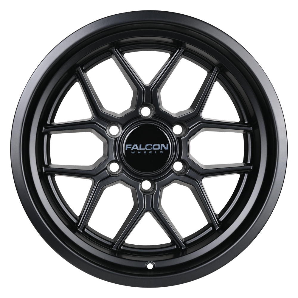 TX1 - Apollo Matte Black - Premium Wheels from Falcon Off-Road Wheels - Just $310! Shop now at Falcon Off-Road Wheels 