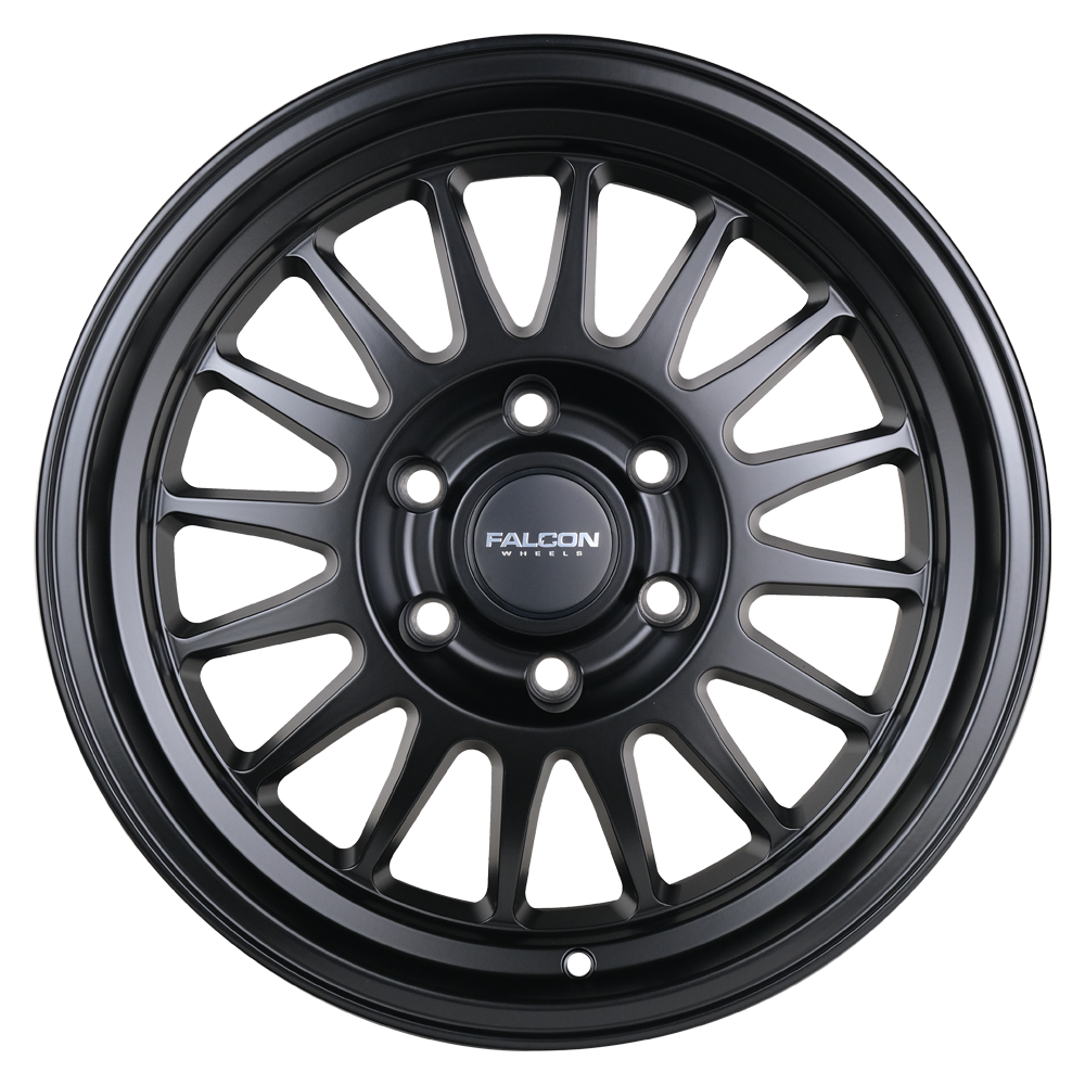 TX2 - Stratos Matte Black - Premium Wheels from Falcon Off-Road Wheels - Just $310! Shop now at Falcon Off-Road Wheels 