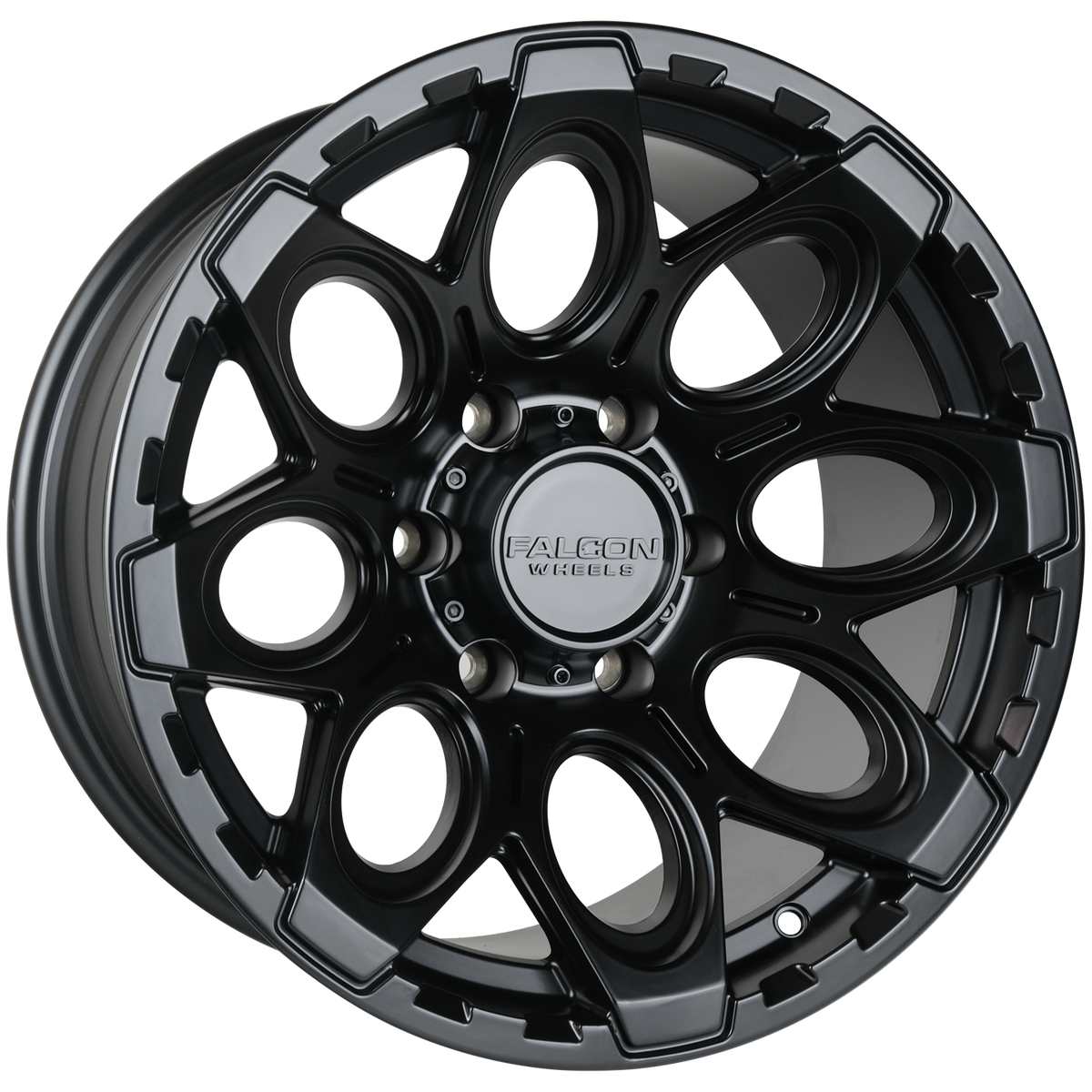 T6 - Matte Black 17x9 | Best Price in 2025 at Falcon Off-Road Wheels