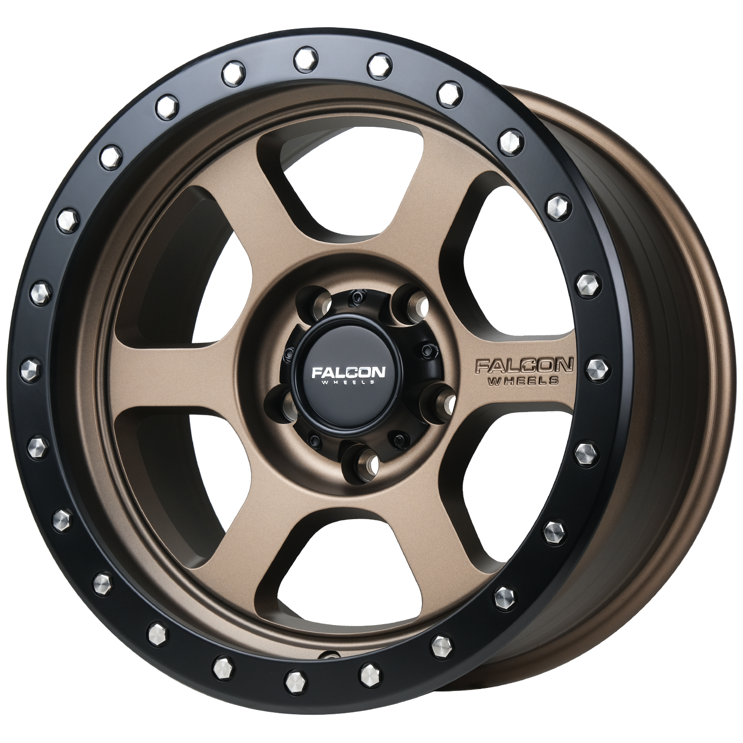 T1 - Matte Bronze 17x9 - Premium Wheels from Falcon Off-Road Wheels - Just $245! Shop now at Falcon Off-Road Wheels 