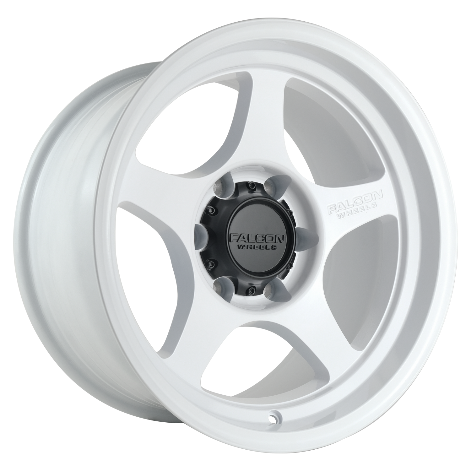 T2 - White 17x9 - Premium Wheels from Falcon Off-Road Wheels - Just $270! Shop now at Falcon Off-Road Wheels 