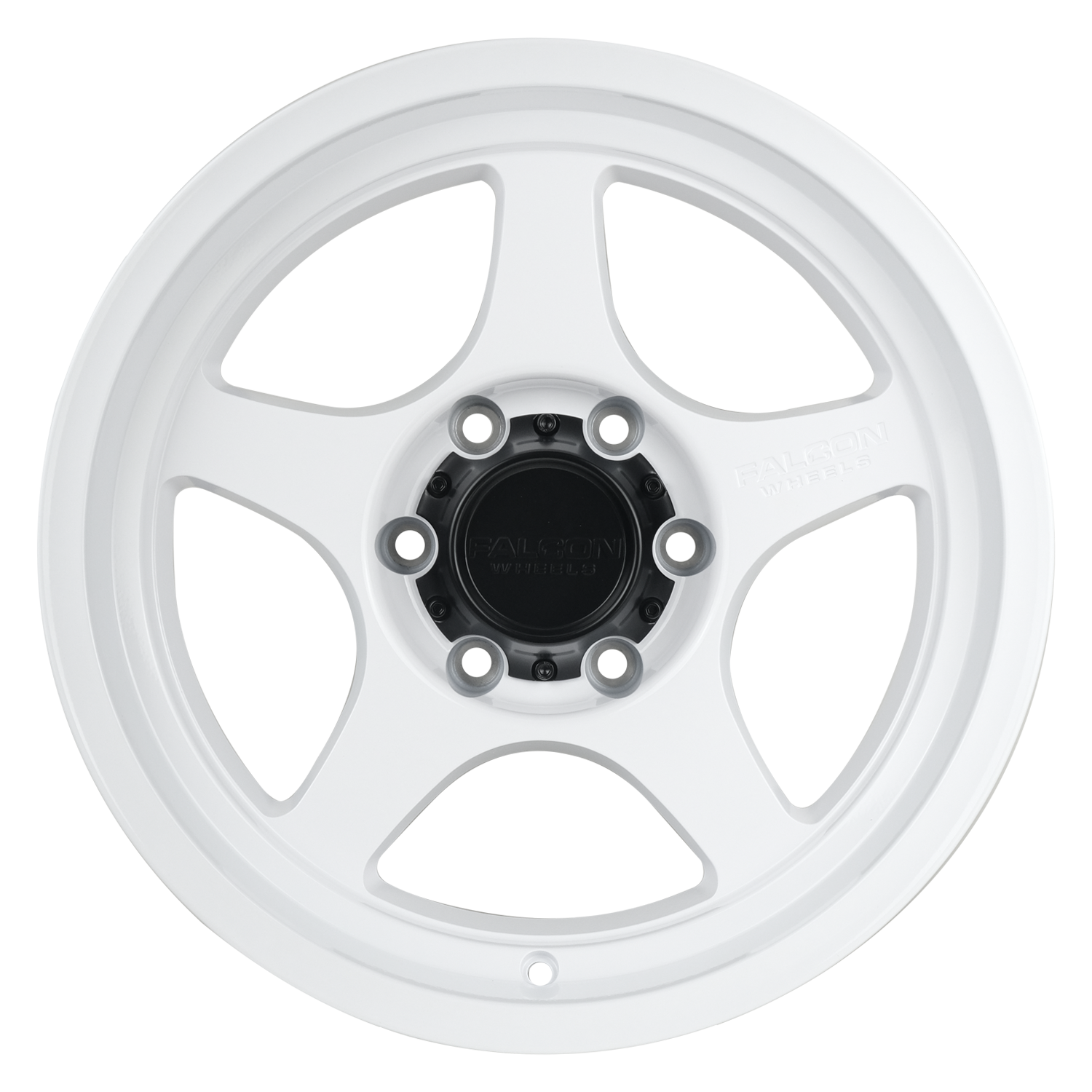 T2 - White 17x9 - Premium Wheels from Falcon Off-Road Wheels - Just $270! Shop now at Falcon Off-Road Wheels 