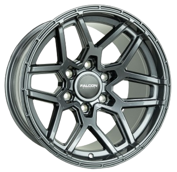 T9 Atlas -Gloss Gunmetal 17x9