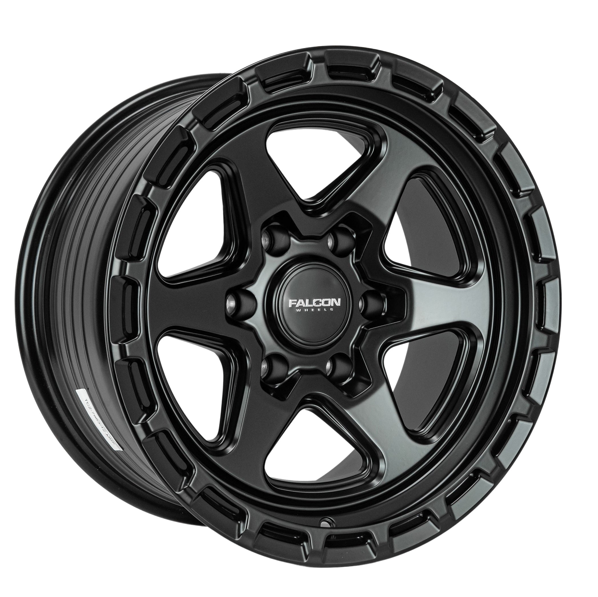 TC2 Combat - Matte Black 17x9