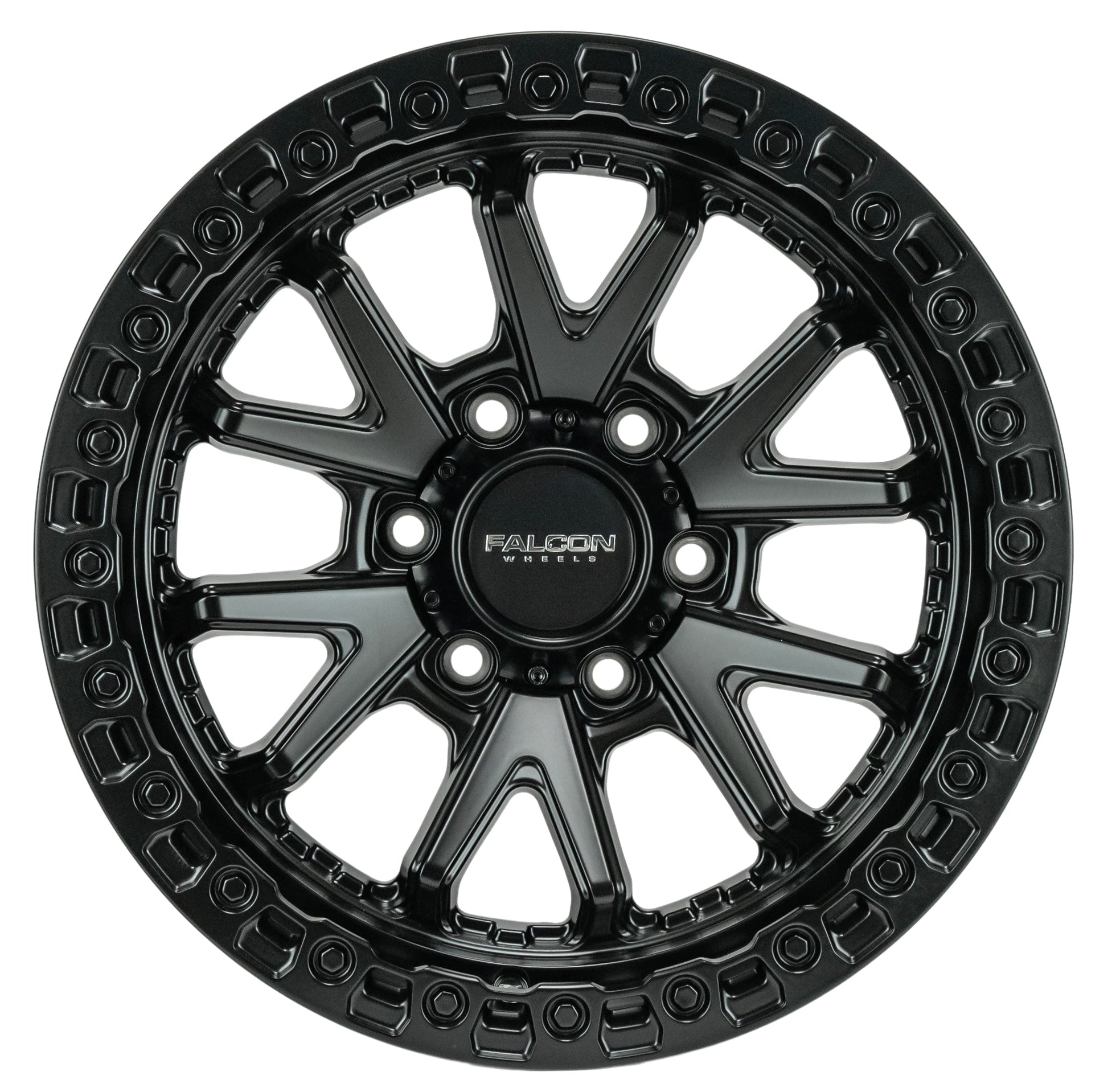 TC3 Chaos - Matte Black 17x9