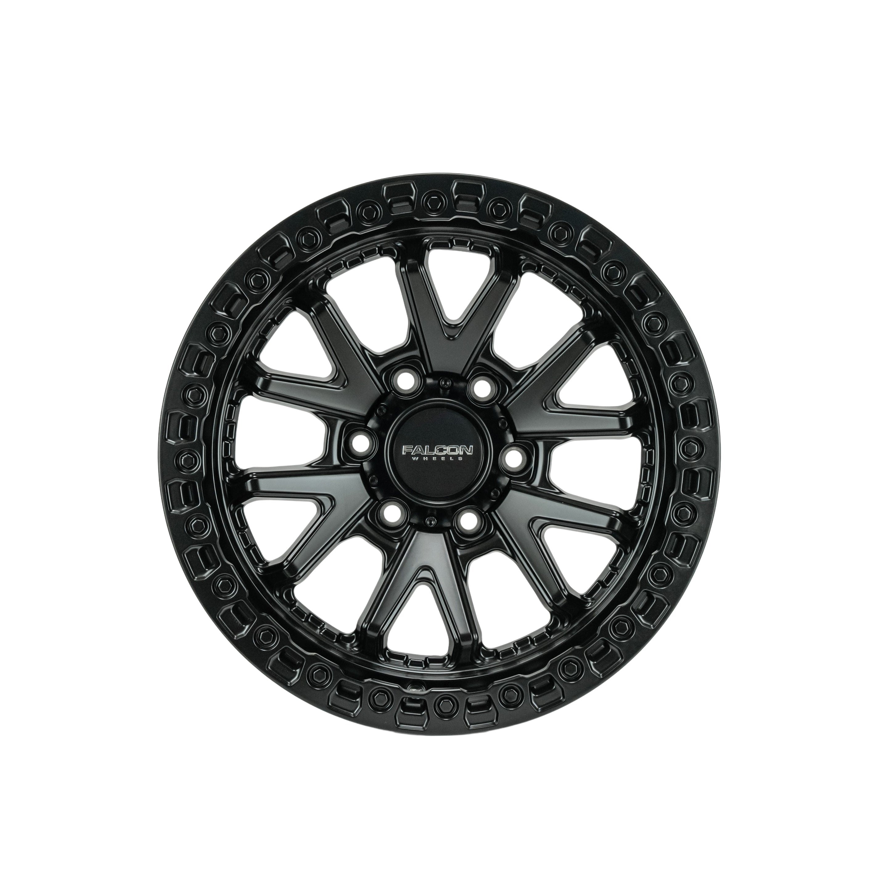 TC3 Chaos - Matte Black 17x9