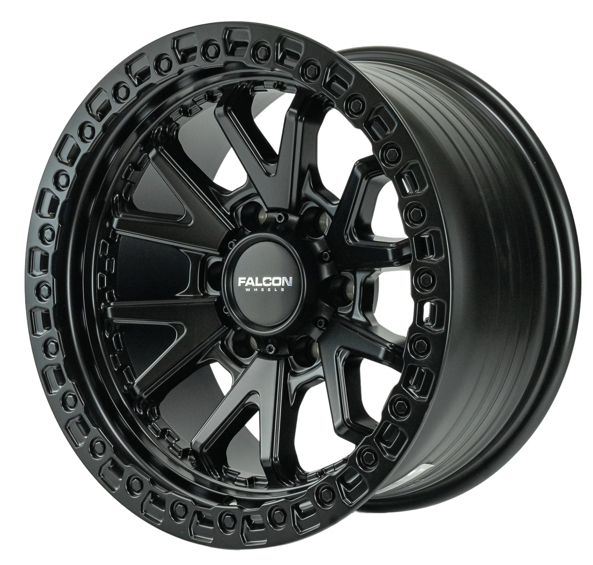 TC3 Chaos - Matte Black 17x9