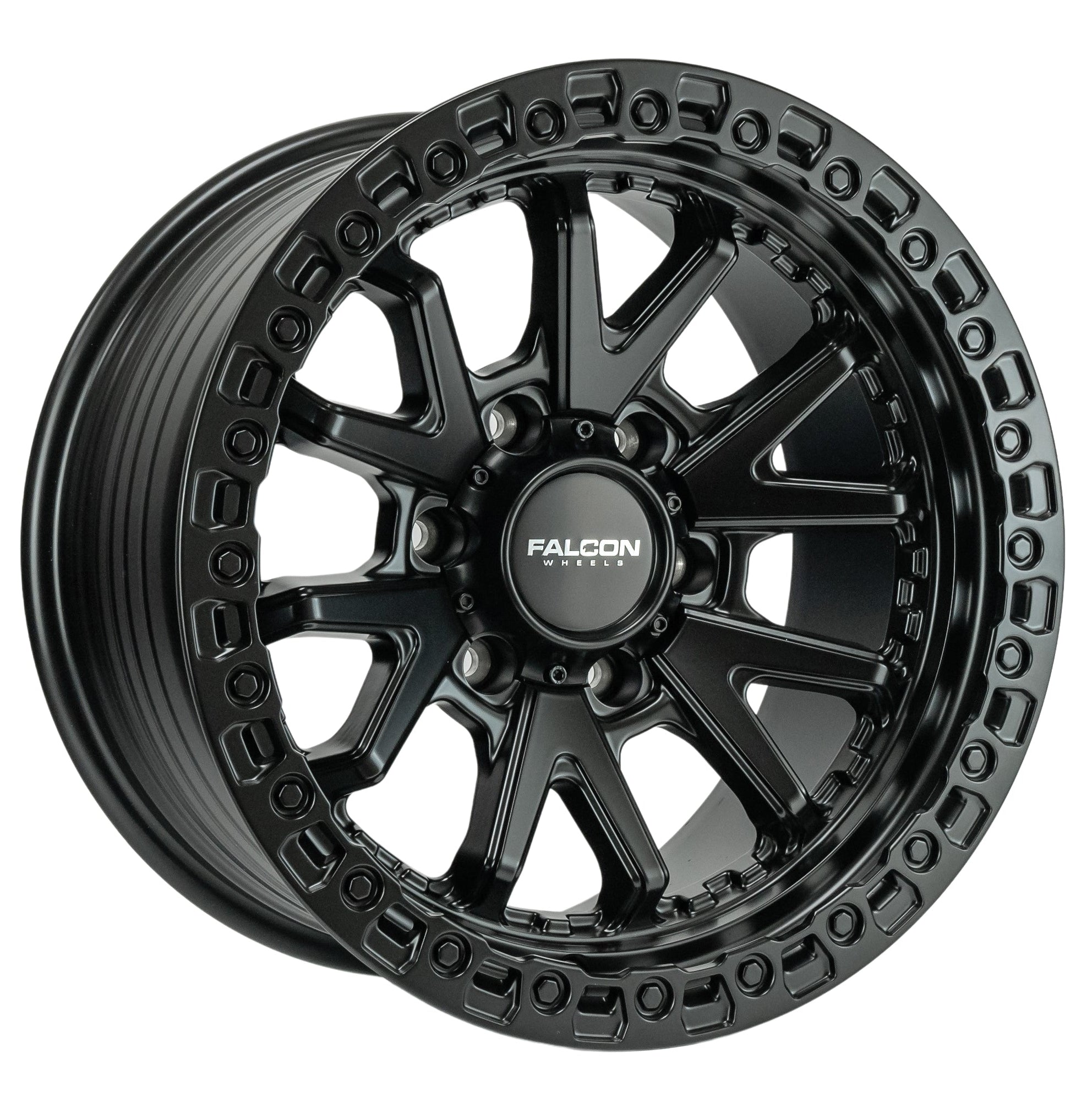 TC3 Chaos - Matte Black 17x9