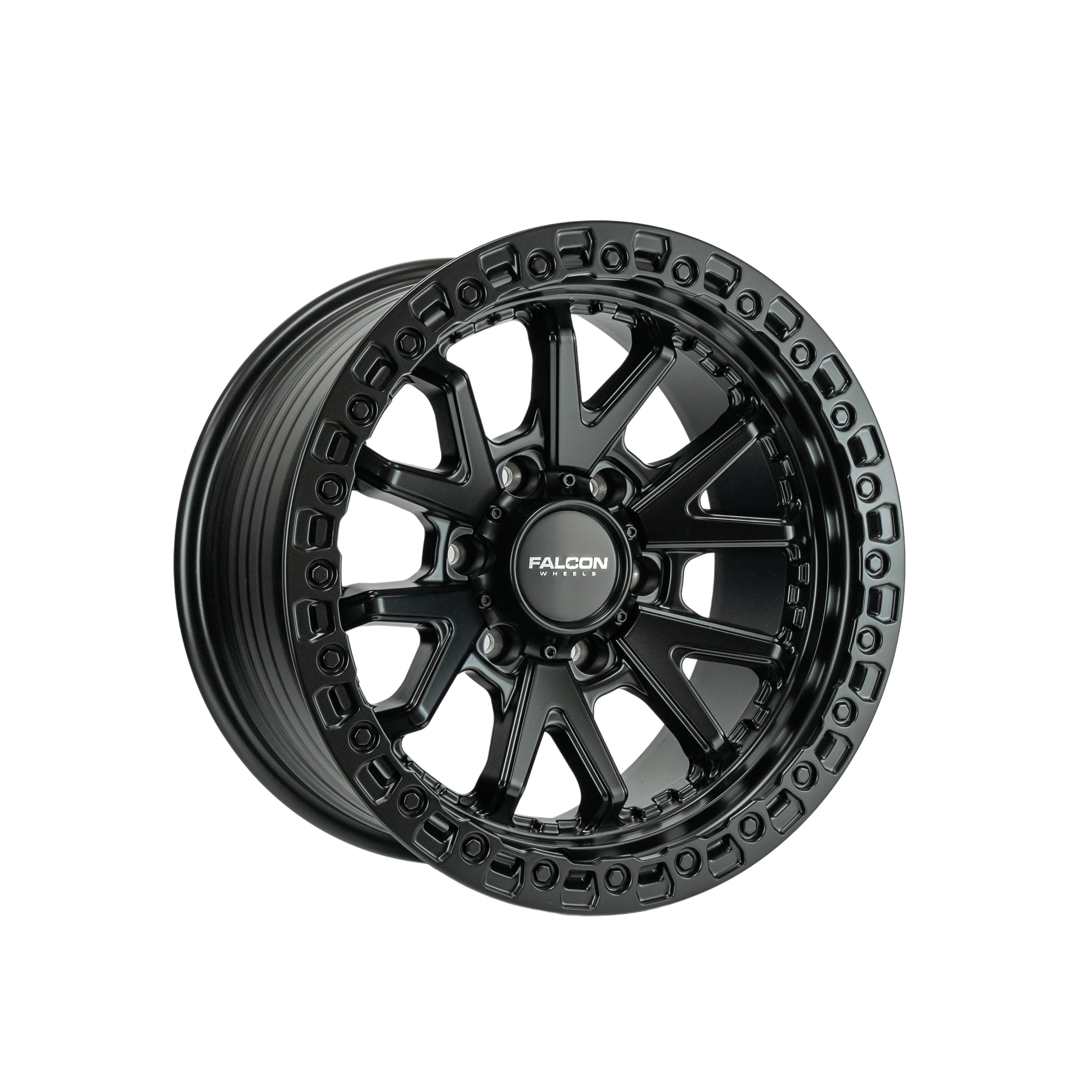 TC3 Chaos - Matte Black 17x9