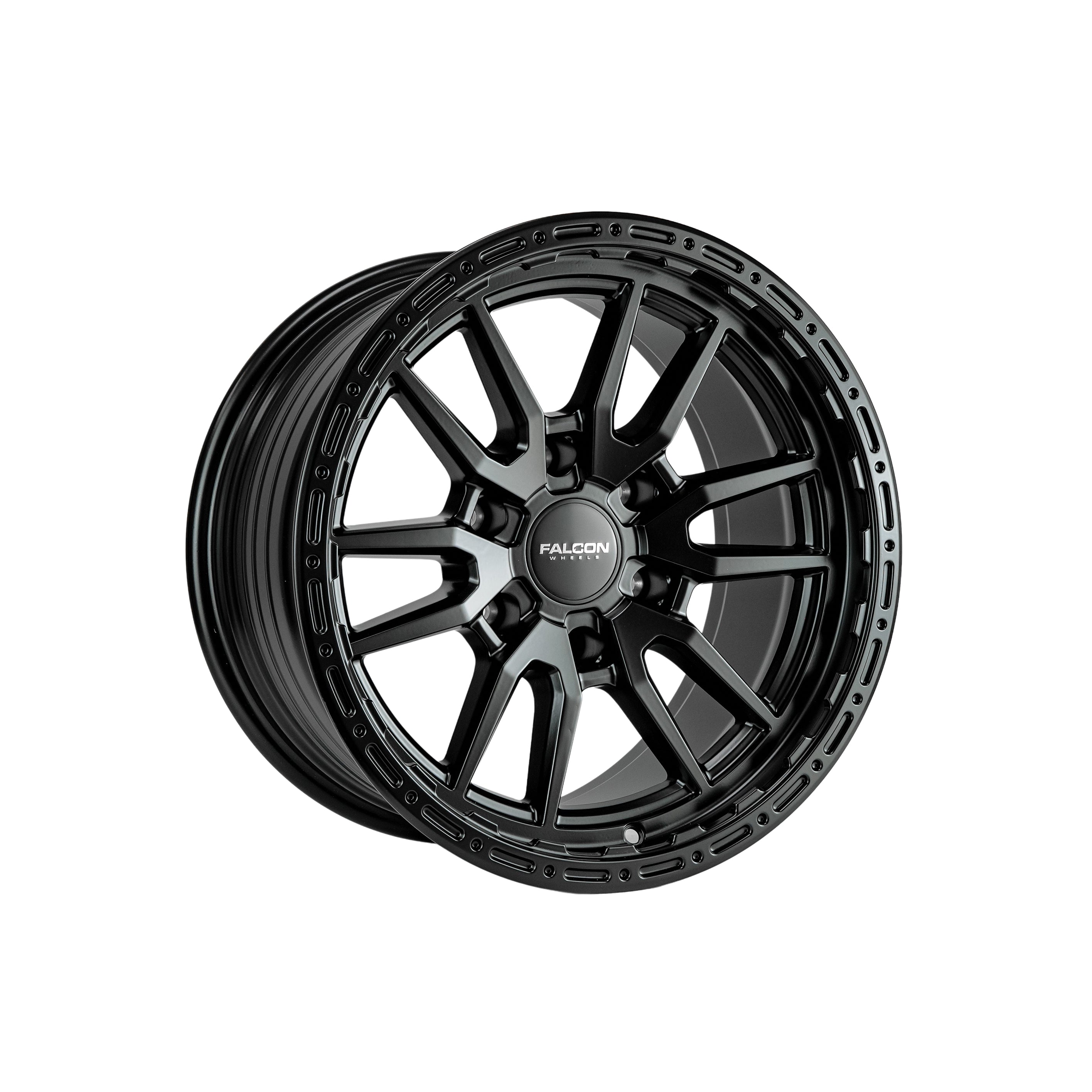 TC4 Ares- Matte Black 17x9