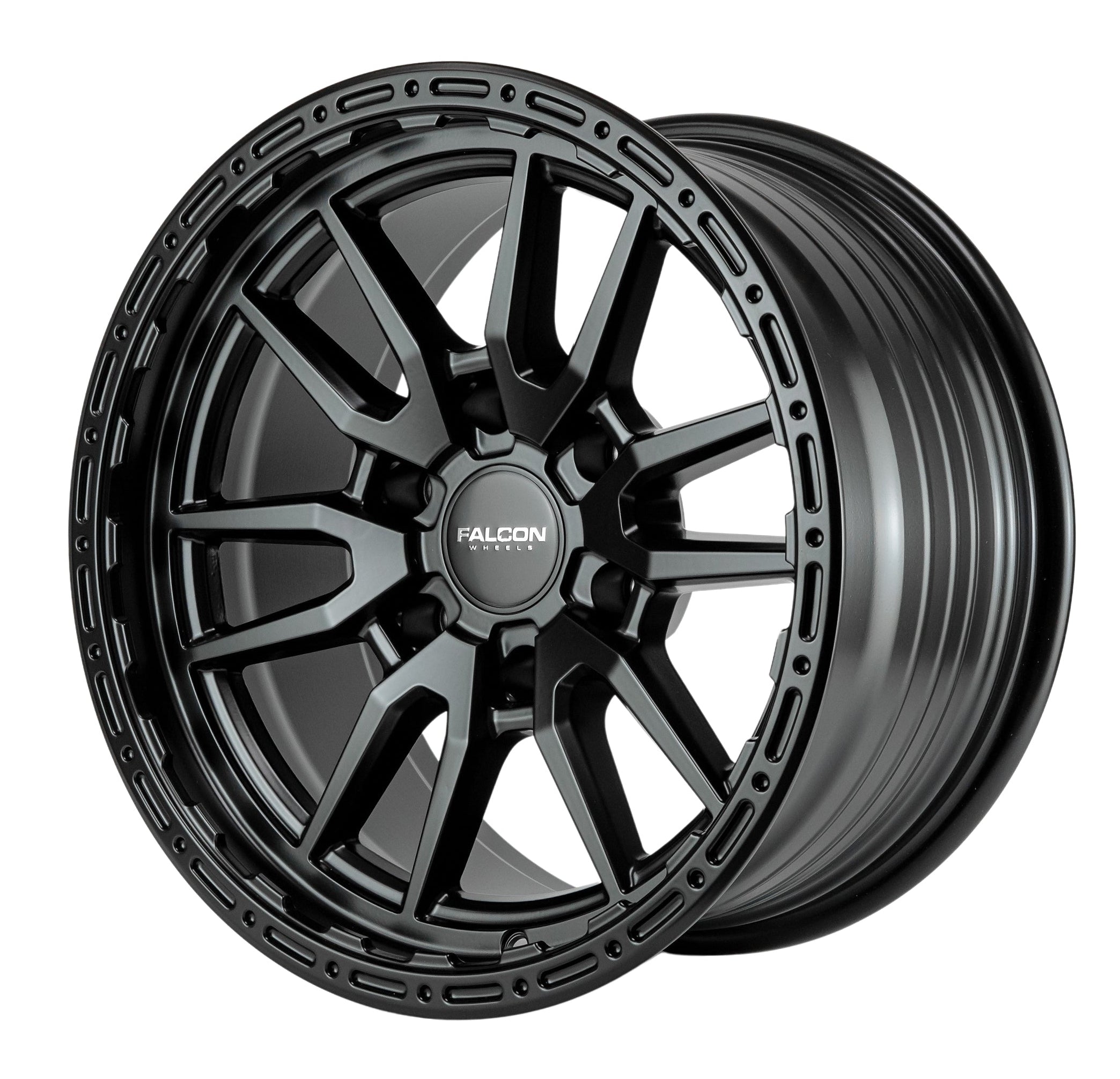 TC4 Ares- Matte Black 17x9