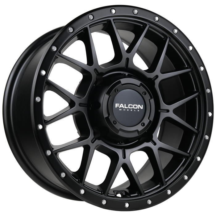 X1-5727-10-MBK Matte Black w/ Matte Black Ring