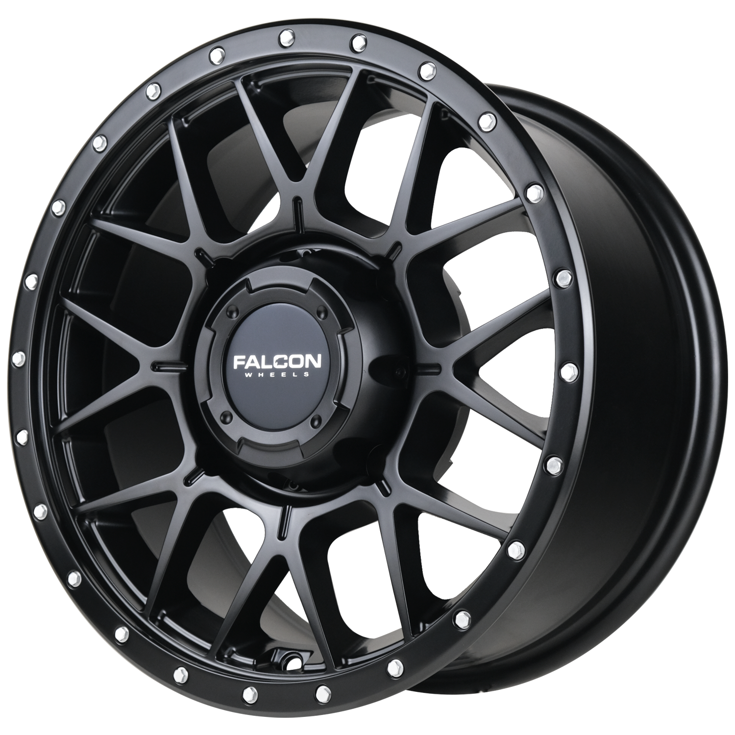 X1 - Matte Black 15x7 - Premium  from Falcon Off-Road Wheels - Just $172! Shop now at Falcon Off-Road Wheels 