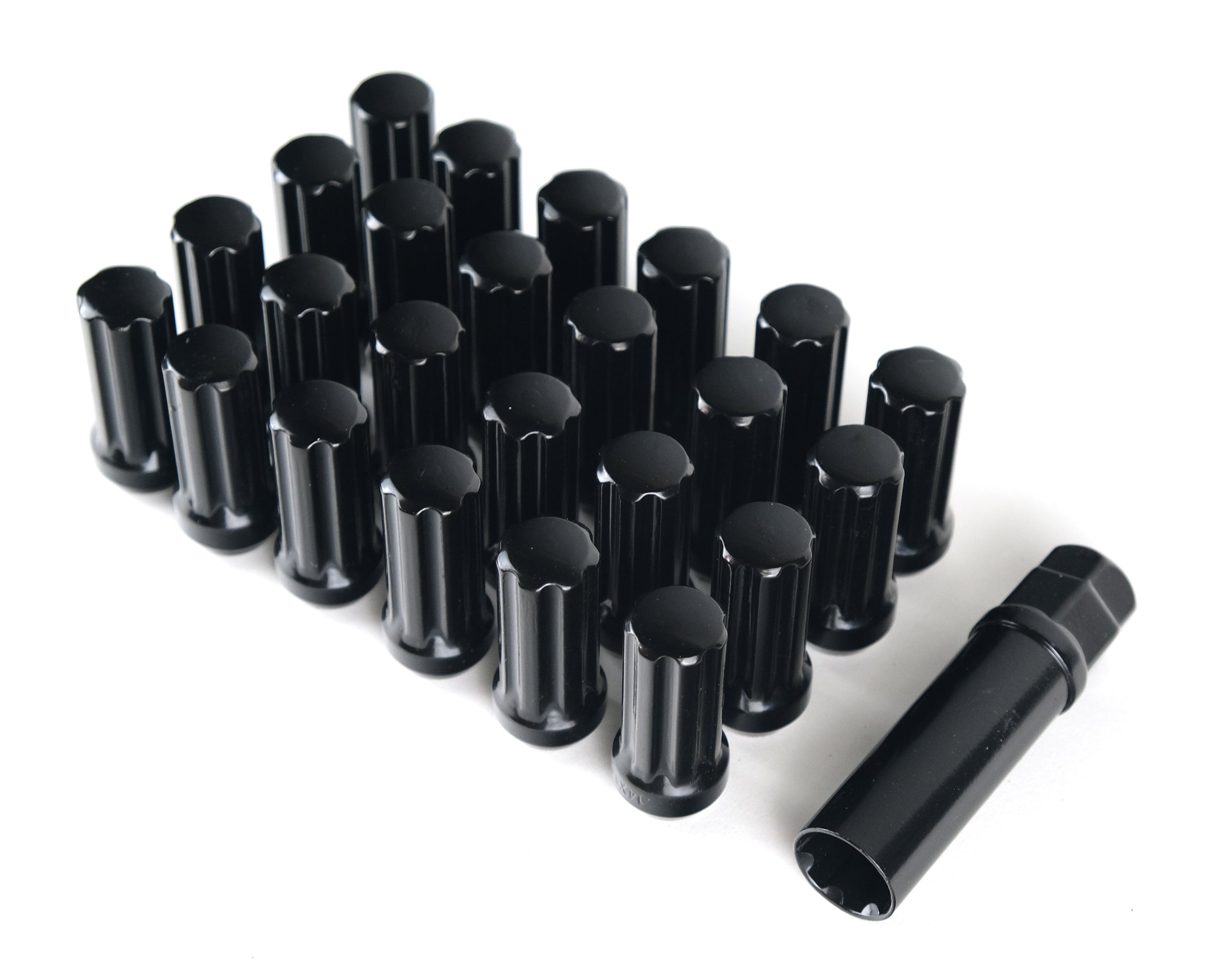 M14x1.5 Spline Lug Nut W/Key 24pc - Premium  from Falcon Off-Road Wheels - Just $48! Shop now at Falcon Off-Road Wheels 