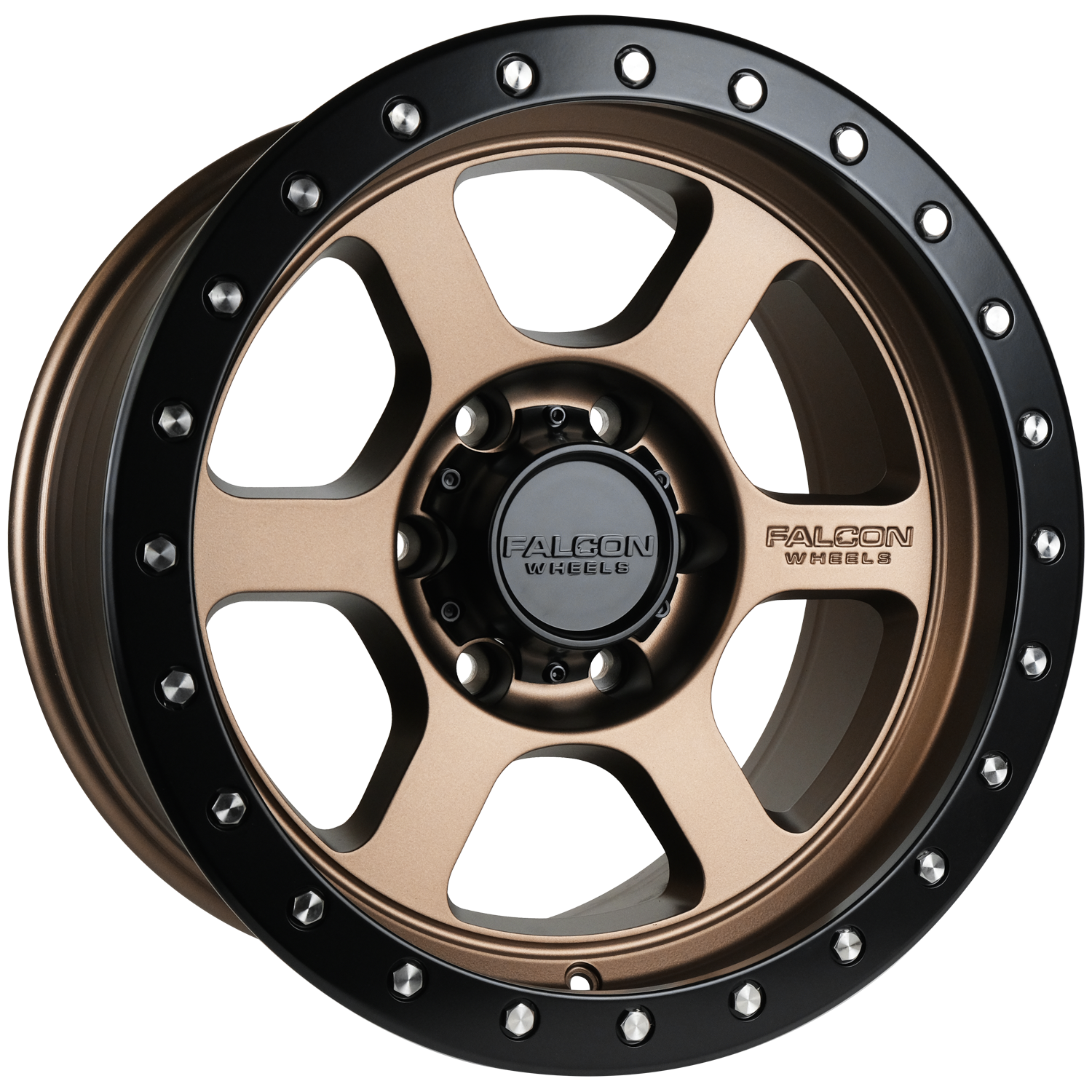 T1 - Matte Bronze 17x9 - Premium Wheels from Falcon Off-Road Wheels - Just $335! Shop now at Falcon Off-Road Wheels 