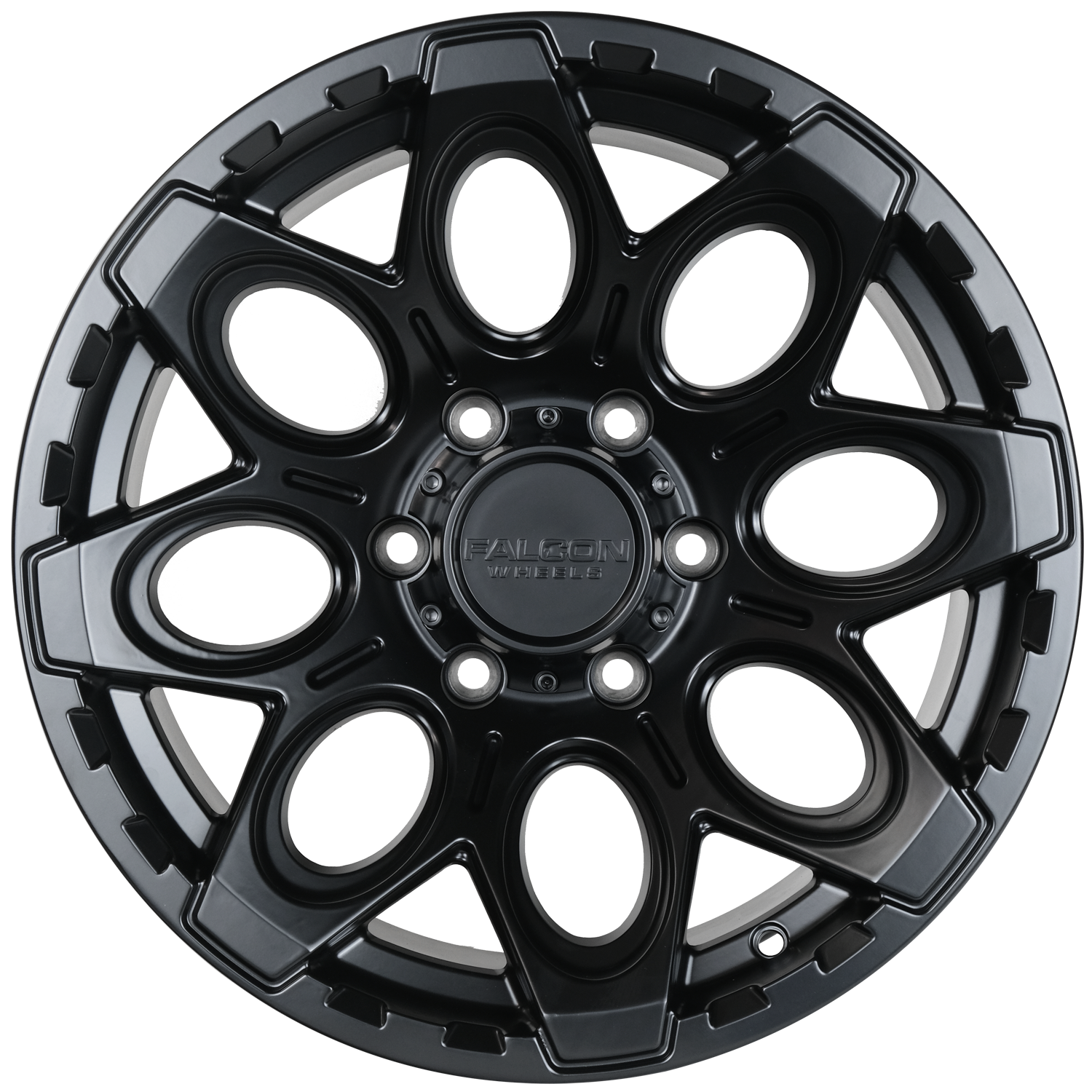 T6 - Matte Black 17x9 - Premium Wheels from Falcon Off-Road Wheels - Just $270! Shop now at Falcon Off-Road Wheels 