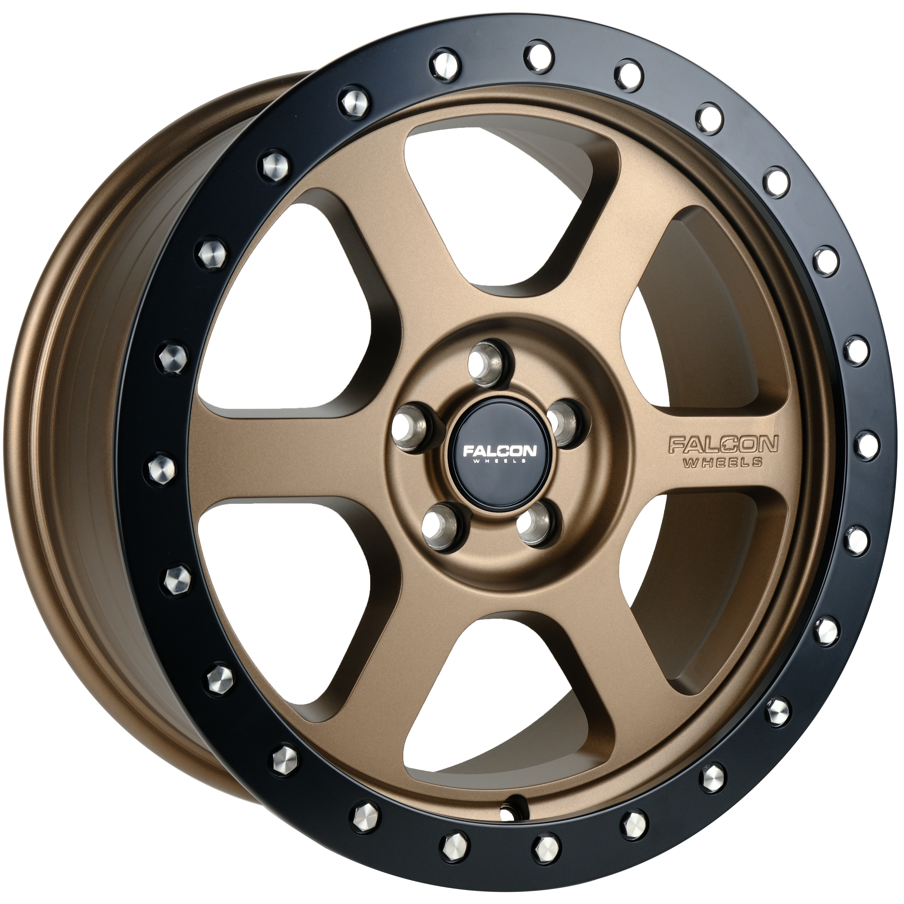 V1 - Matte Bronze 17x8 - Premium  from Falcon Off-Road Wheels - Just $260! Shop now at Falcon Off-Road Wheels 