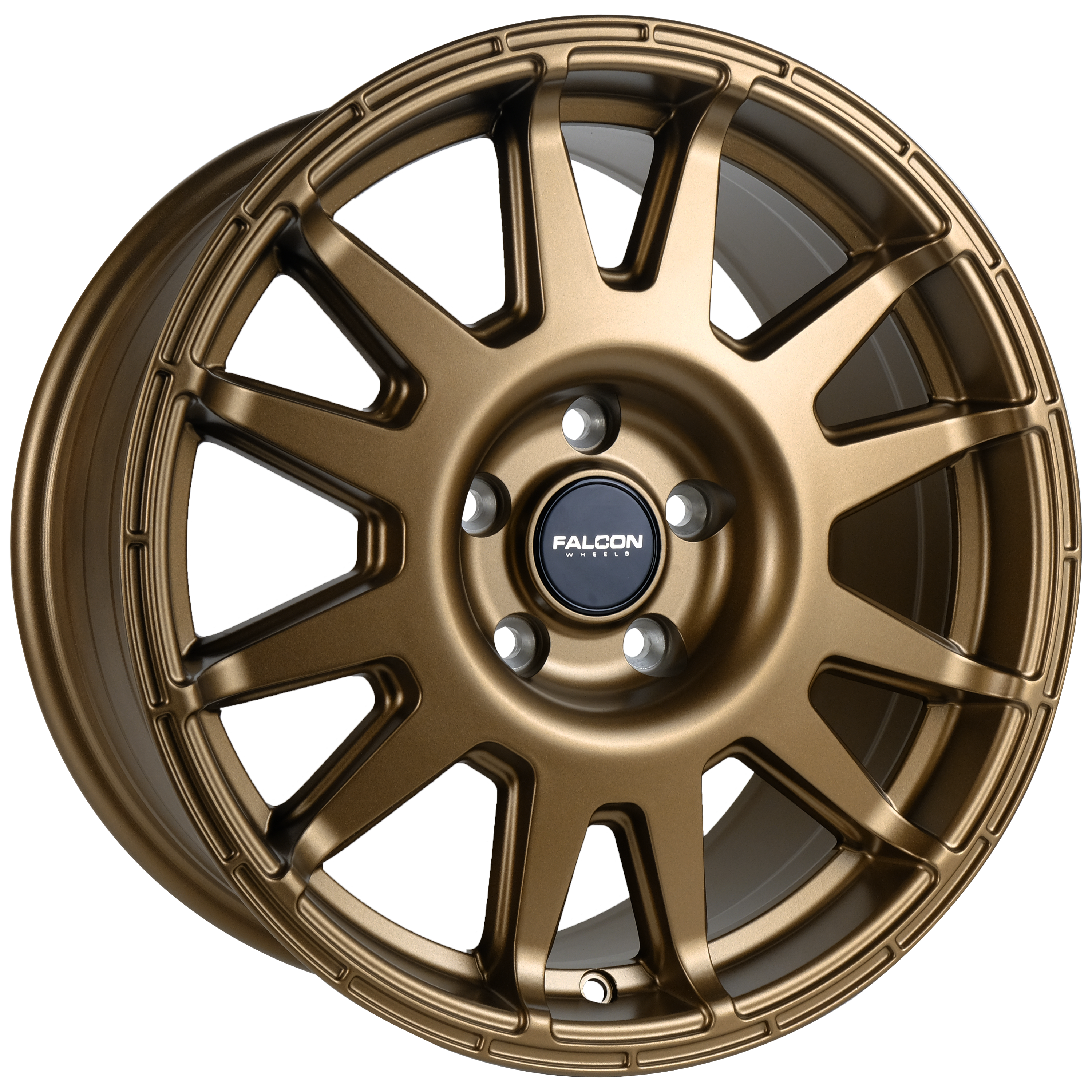 V2 - Matte Bronze 17x8 - Premium  from Falcon Off-Road Wheels - Just $260! Shop now at Falcon Off-Road Wheels 